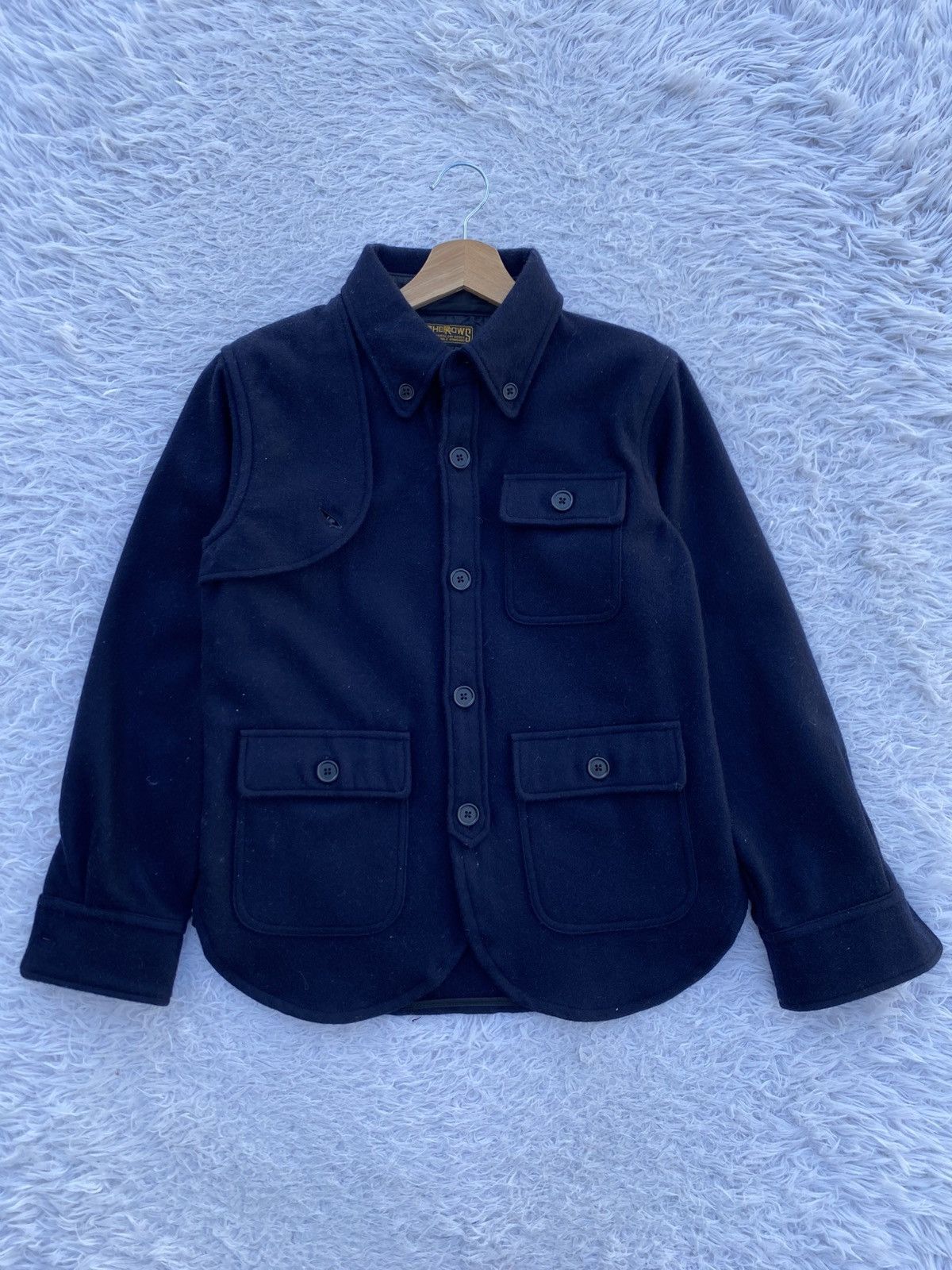 Pherrow's Rare Vintage 90s Pherrow's Wool Jacket Size US S / EU 44-46 / 1 - 1 Thumbnail