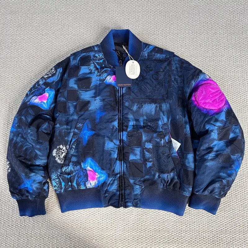 Louis Vuitton Louis Vuitton XXXL Dark Gray Nylon Jacket 0089 Size XXL / US 16-18 / IT 52-54 - 1 Thumbnail