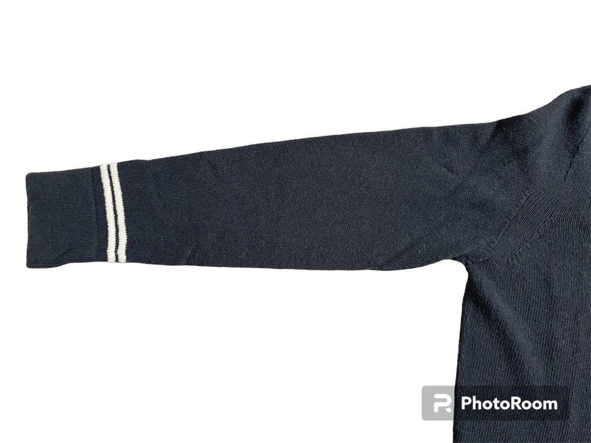 Stone Island Stone Island Knitted Wool Zip Sweater Grey - Size Large Size US L / EU 52-54 / 3 - 2 Thumbnail