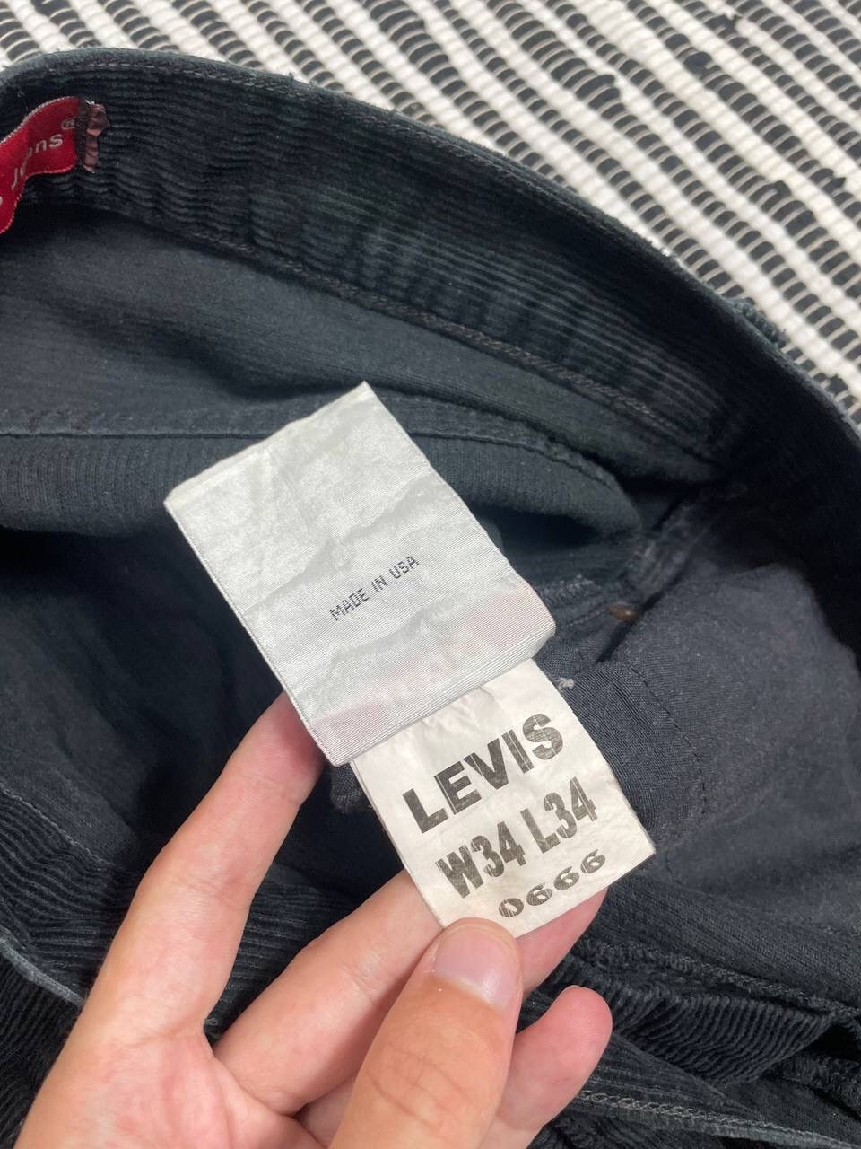 Levi's Vintage Clothing Vintage 90s Levis 630 Corduroy Velvet Pants Y2K Size US 34 / EU 50 - 10 Thumbnail