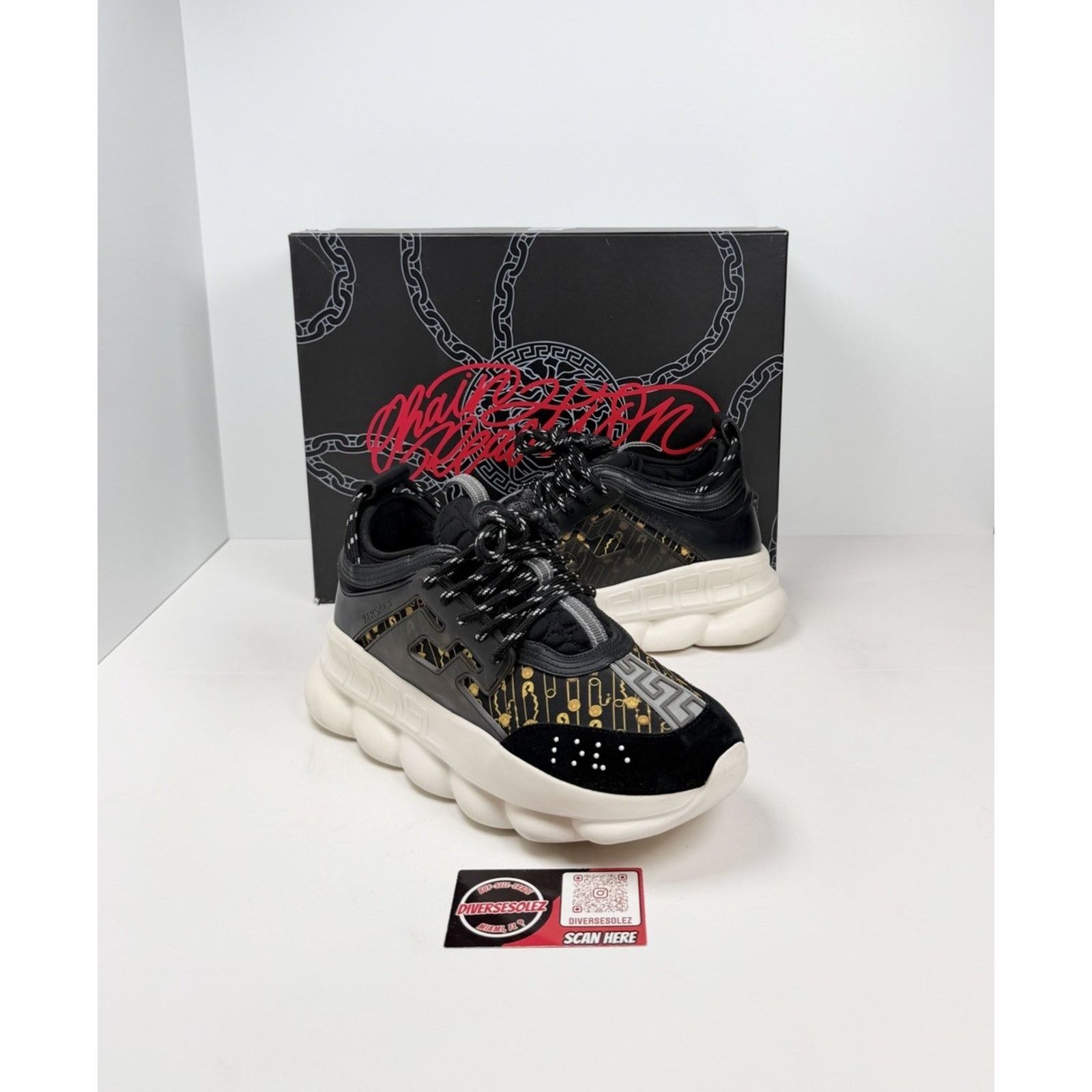 Versace Size 40EU/7US - Versace Chain Reaction Size US 7 / EU 40 - 1 Thumbnail
