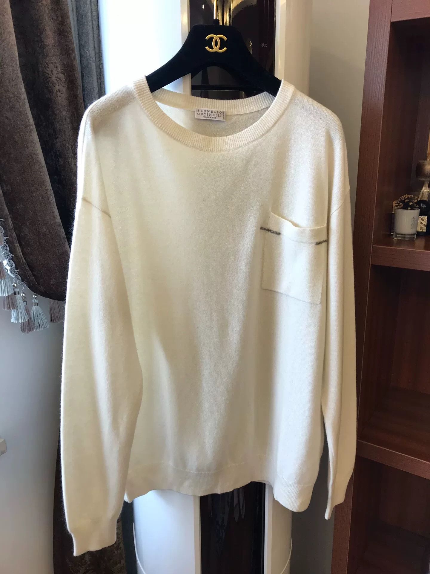 Brunello Cucinelli Brunello Cucinelli Women's Cashmere Sweater Size M / US 6-8 / IT 42-44 - 1 Thumbnail