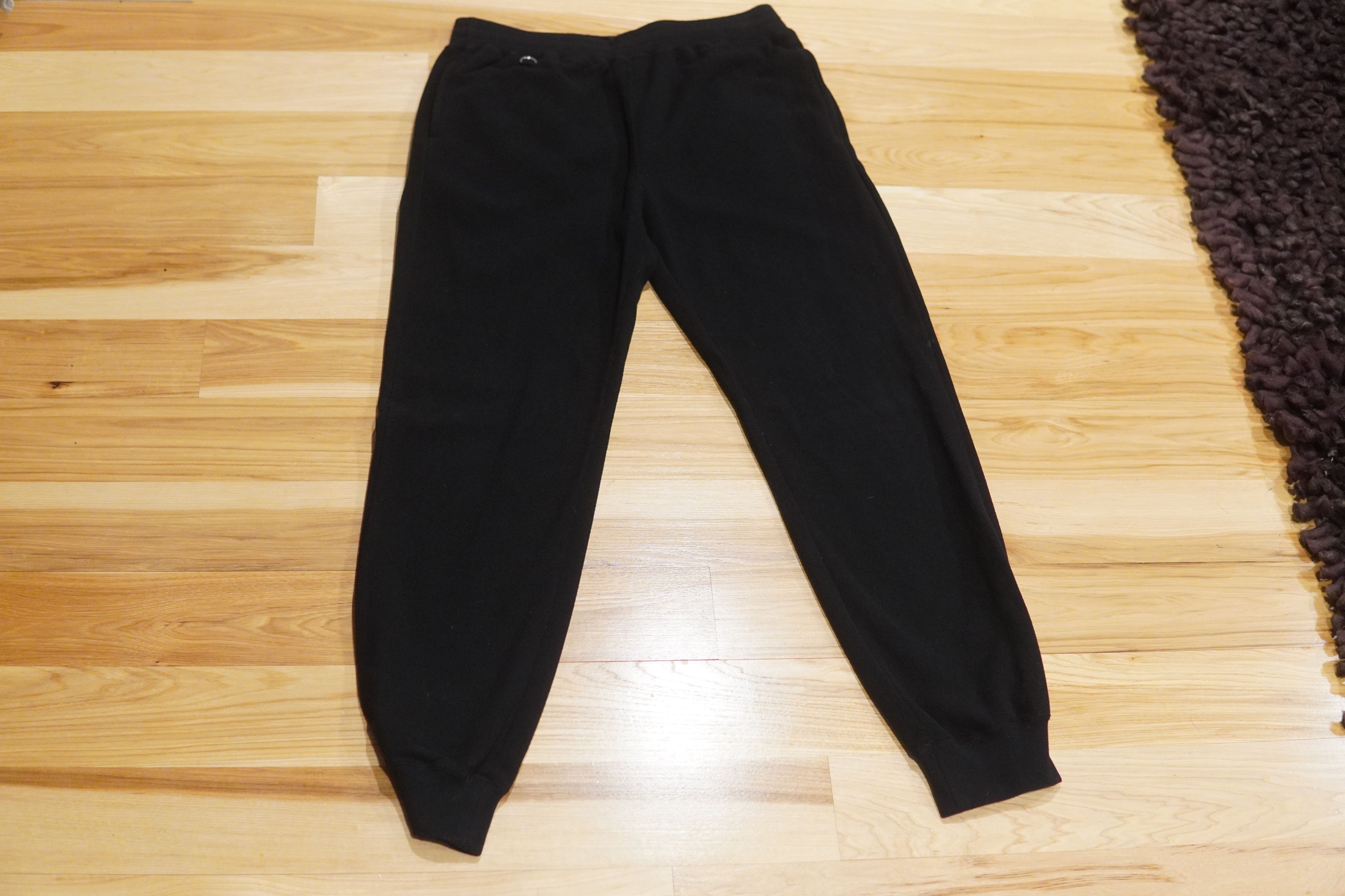 image of Uniform Experiment Ue-189064 Micro Fleece Ribbed Pant in Black, Men's (Size 36)