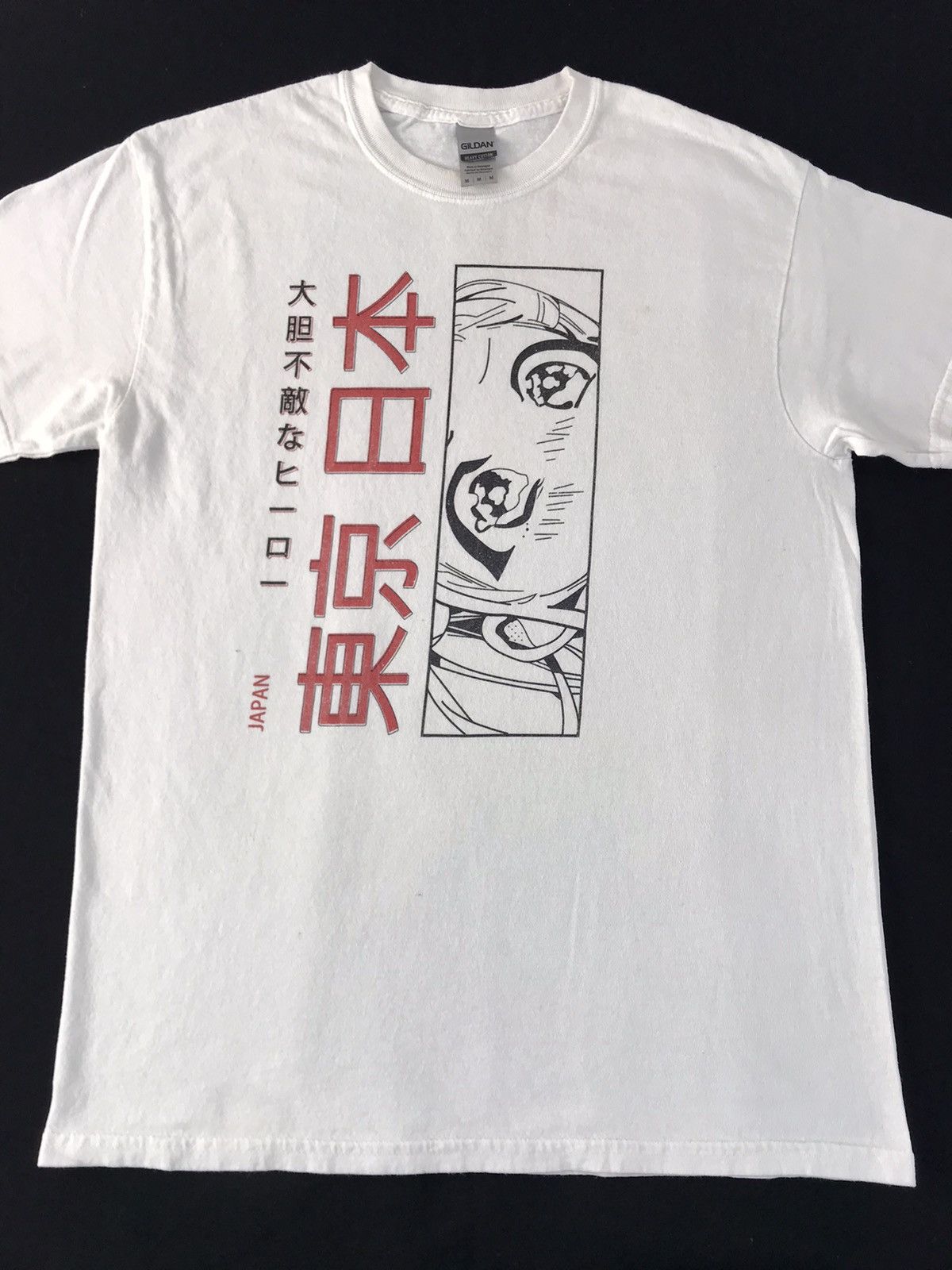 Anime Anime Manga Fearless Hero Tokyo Japan Eyes Printed Tee Size US M / EU 48-50 / 2 - 3 Thumbnail
