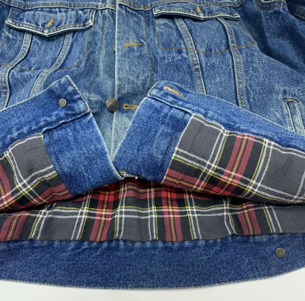 Gucci Gucci Sticker Oversized Denim Jacket 44 Size US S / EU 44-46 / 1 - 10 Thumbnail