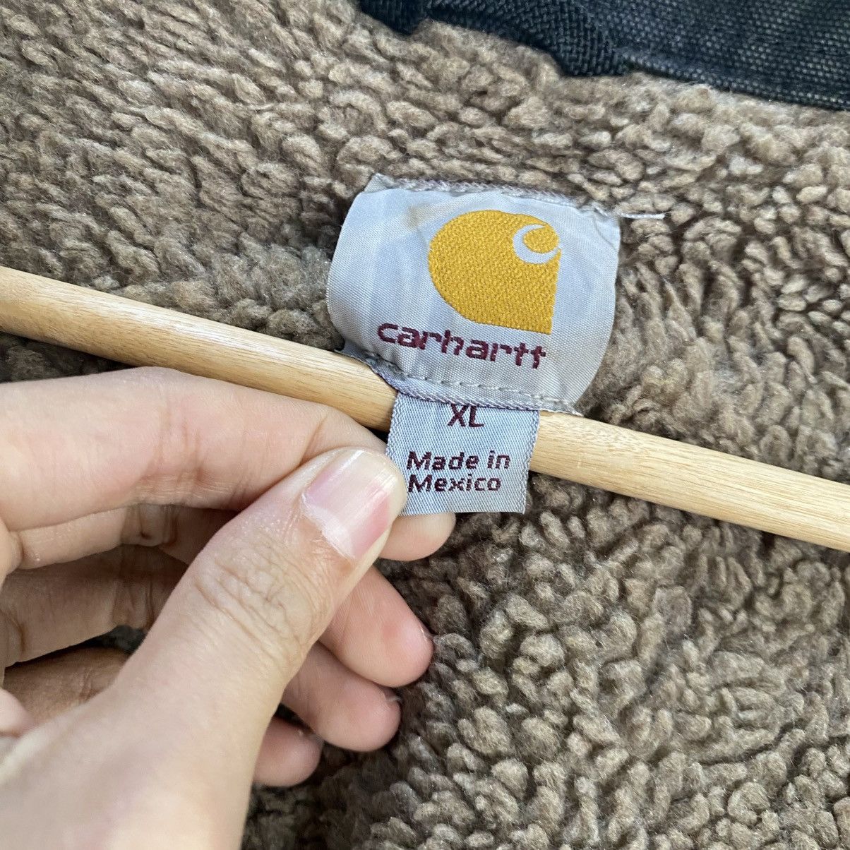Carhartt × Vintage Vintage Carhartt Sherpa lined jacket Size US XL / EU 56 / 4 - 16 Thumbnail