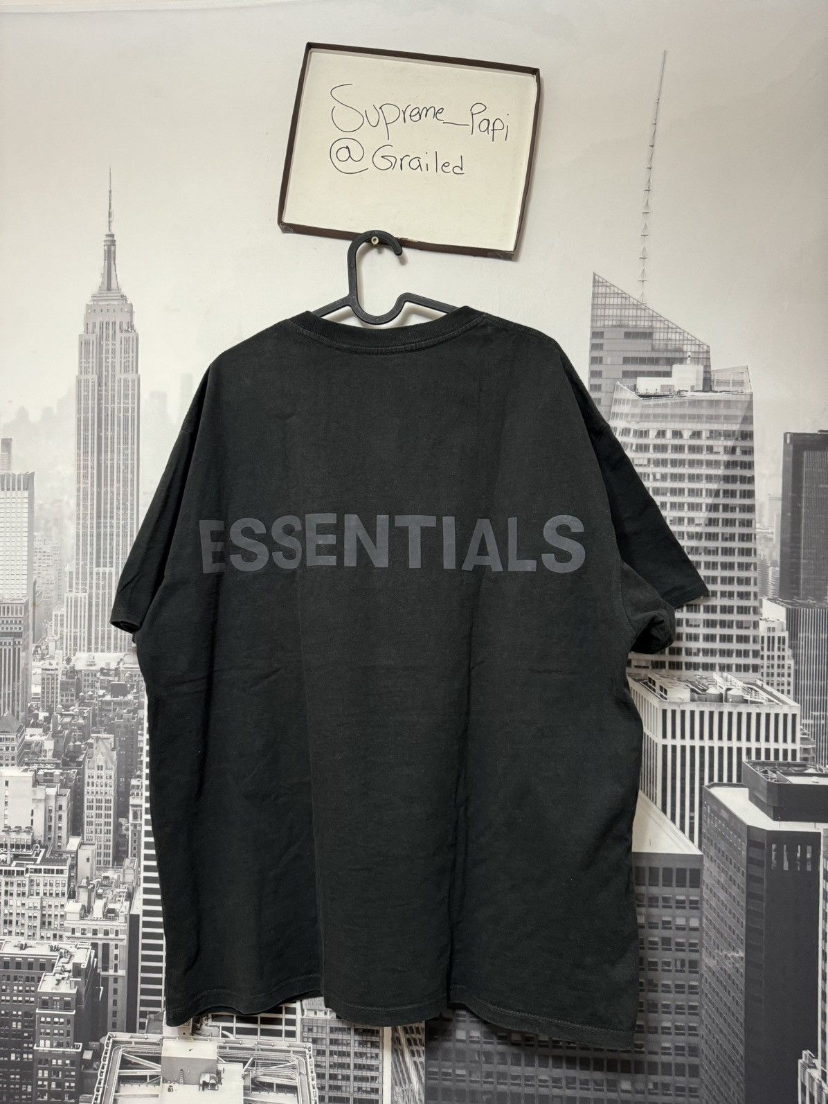Fear of God 💥Fear of God Essentials 3M Logo Boxy Tee Black SZ Medium Size US M / EU 48-50 / 2 - 1 Thumbnail