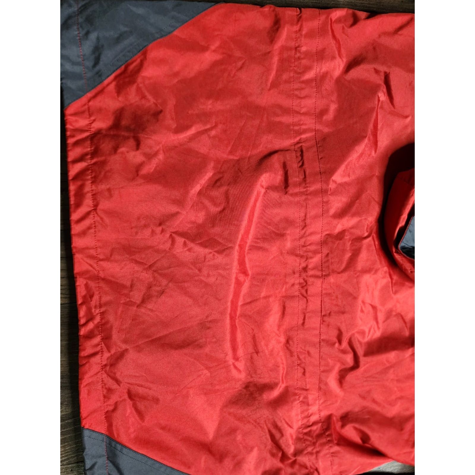Marlboro VINTAGE Marlboro Mens M Red Heavy Jacket Coat With Hood Distressed Jacket Size US M / EU 48-50 / 2 - 6 Thumbnail