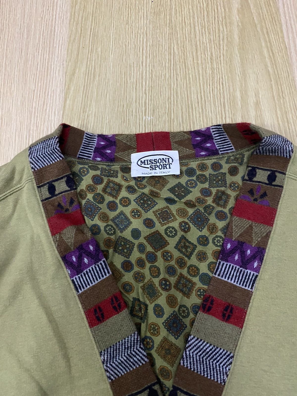 Missoni × Vintage Vintage Missoni sport cardigan Size US M / EU 48-50 / 2 - 4 Thumbnail