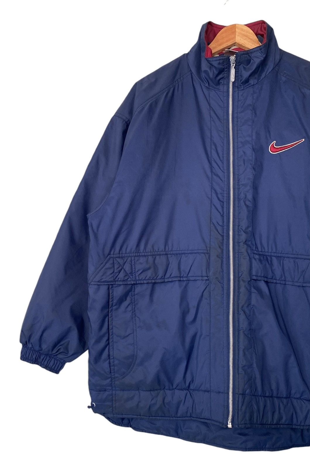 Nike Vtg🔥NIKE 90s Zipper Jacket Size US M / EU 48-50 / 2 - 4 Thumbnail