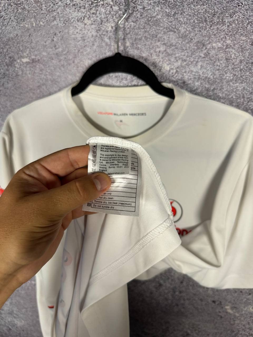 Malcolm McLaren McLaren Vodafone Mercedes F1 Team Jersey Medium Size US M / EU 48-50 / 2 - 11 Thumbnail