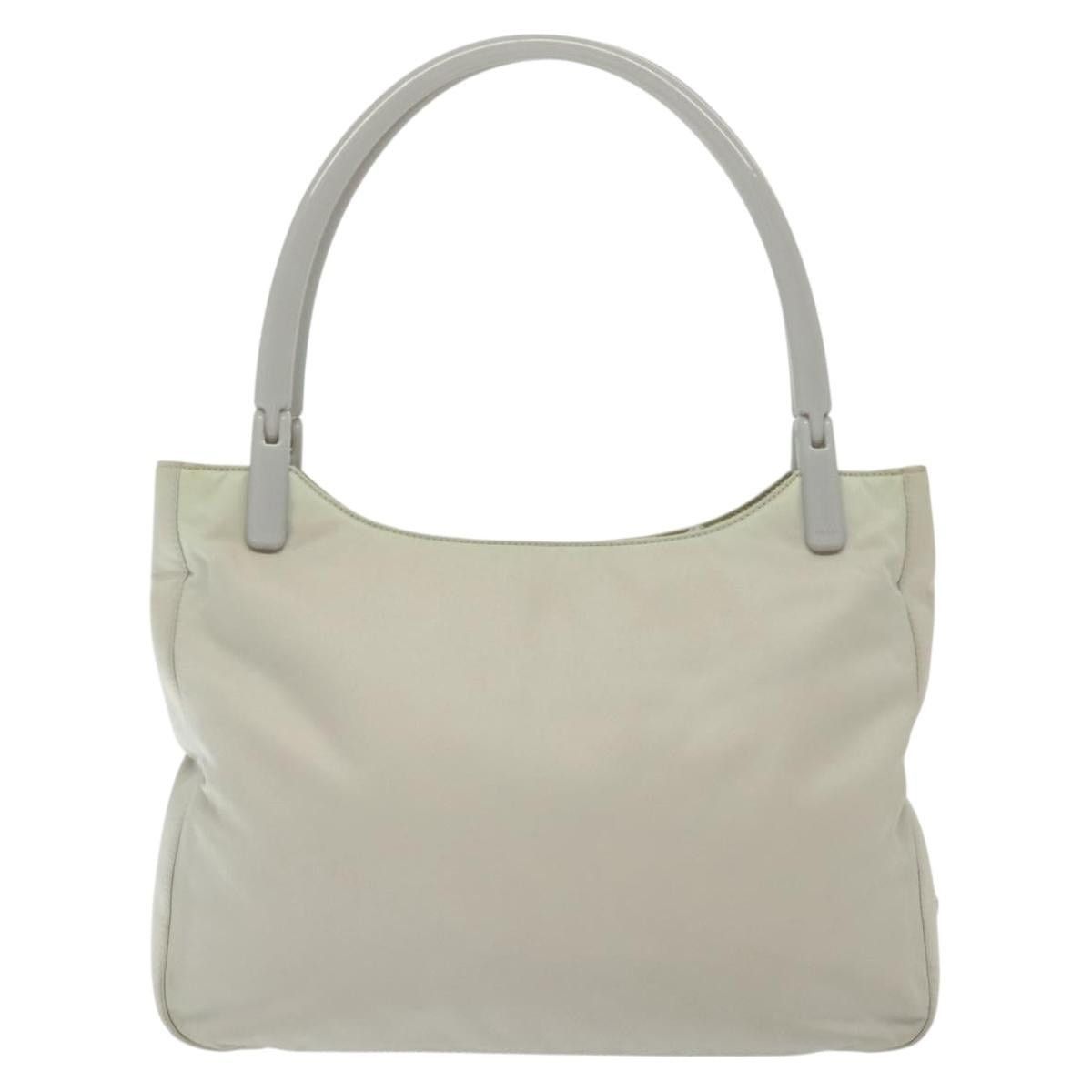 Prada PRADA Shoulder Bag Nylon Ivory Silver Size ONE SIZE - 3 Thumbnail