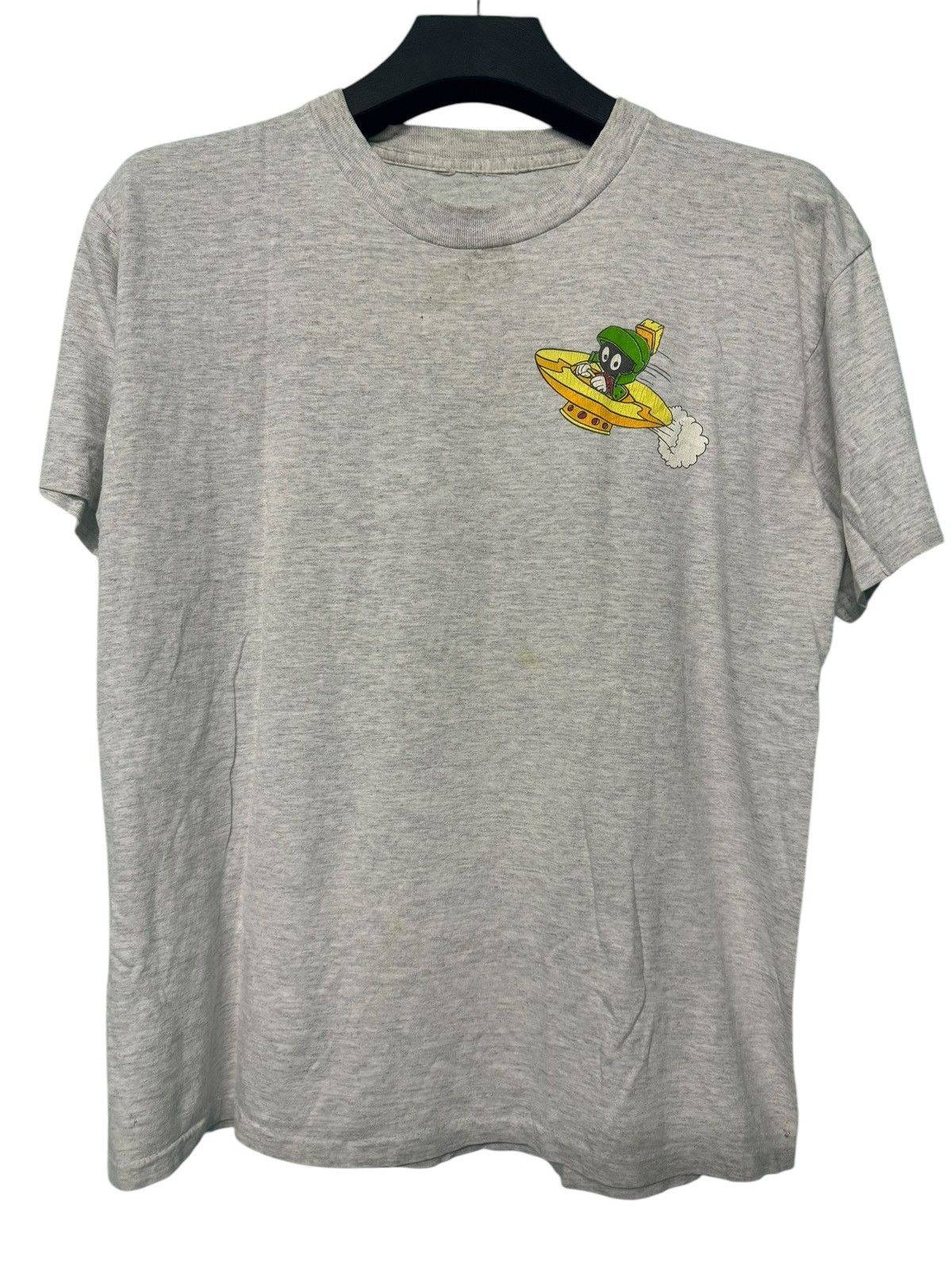 Cartoon Network 💥 VINTAGE 1993 MARVIN THE MARTIAN SPACE ALIEN TSHIRT Size US L / EU 52-54 / 3 - 2 Thumbnail