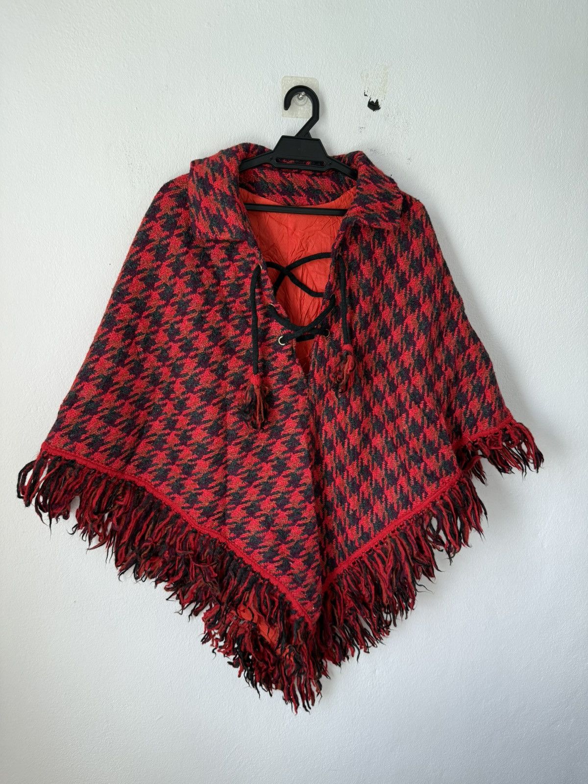 Vintage Vintage Knit Wear Poncho Design Size US M / EU 48-50 / 2 - 2 Thumbnail