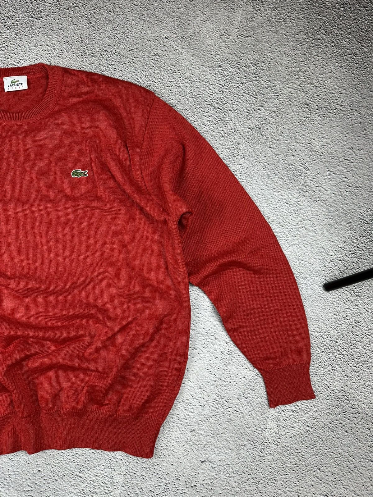 Lacoste Vintage Lacoste Sport Knitwear Striped Y2K Hype Old Money Size US XL / EU 56 / 4 - 4 Thumbnail