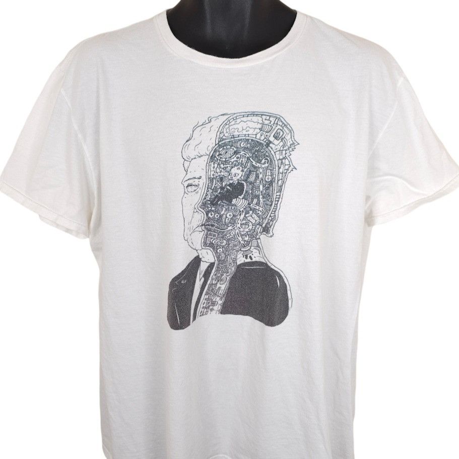 Anvil Inside Drumpf T Shirt Mens Size XL White Alien Donald Trump Size US XL / EU 56 / 4 - 1 Thumbnail