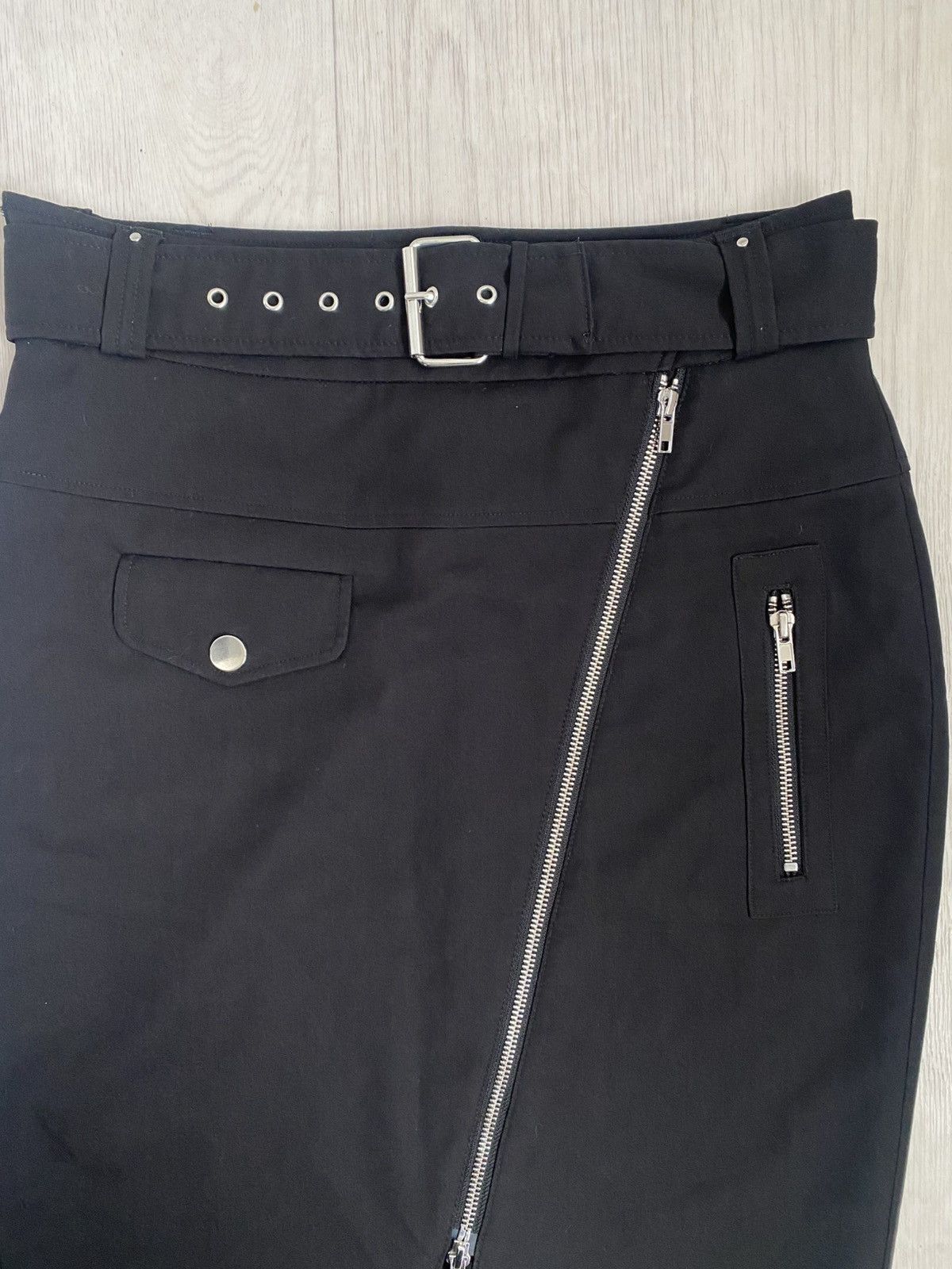 Jean Paul Gaultier Jean Paul Gaultier Lindex Skirt Womens Size UK 12 EU M Black Size 30" / US 8 / IT 44 - 2 Thumbnail