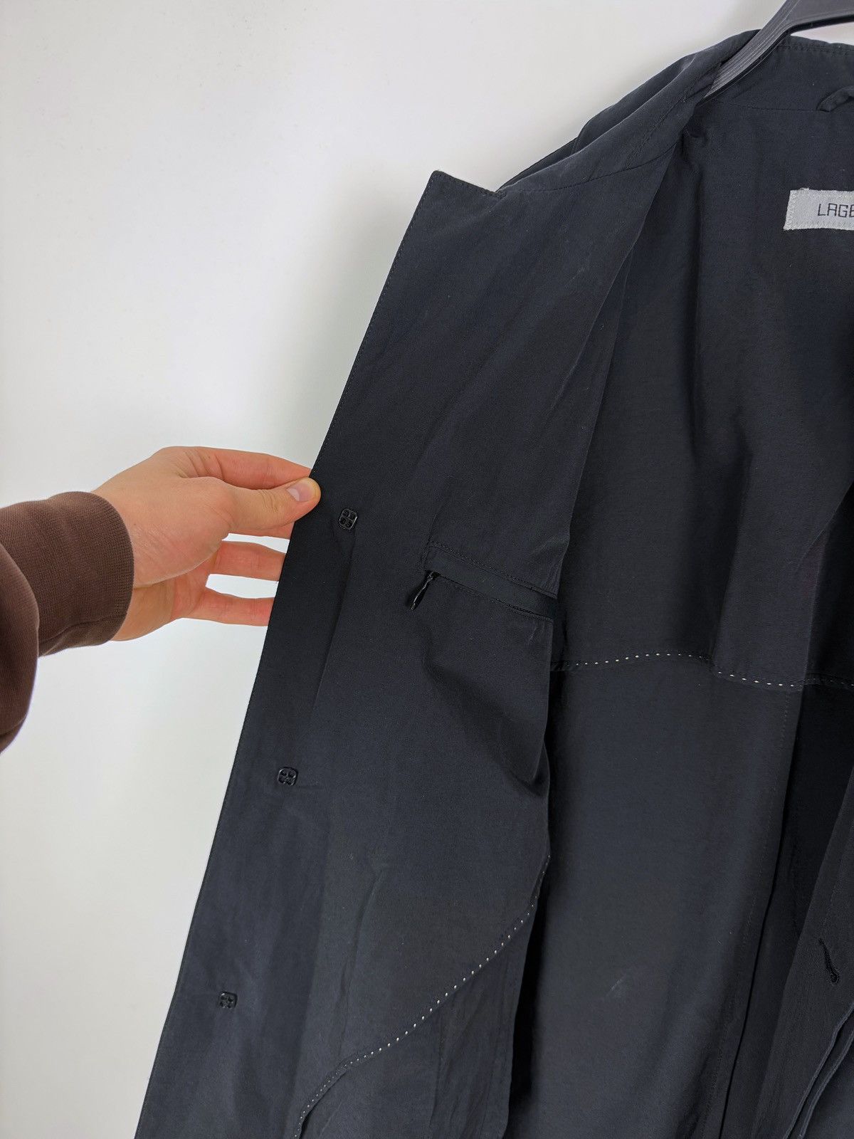 Karl Lagerfeld Vintage Lagerfeld Lightweight Cotton/Nylon Trench Coat Size US M / EU 48-50 / 2 - 15 Thumbnail