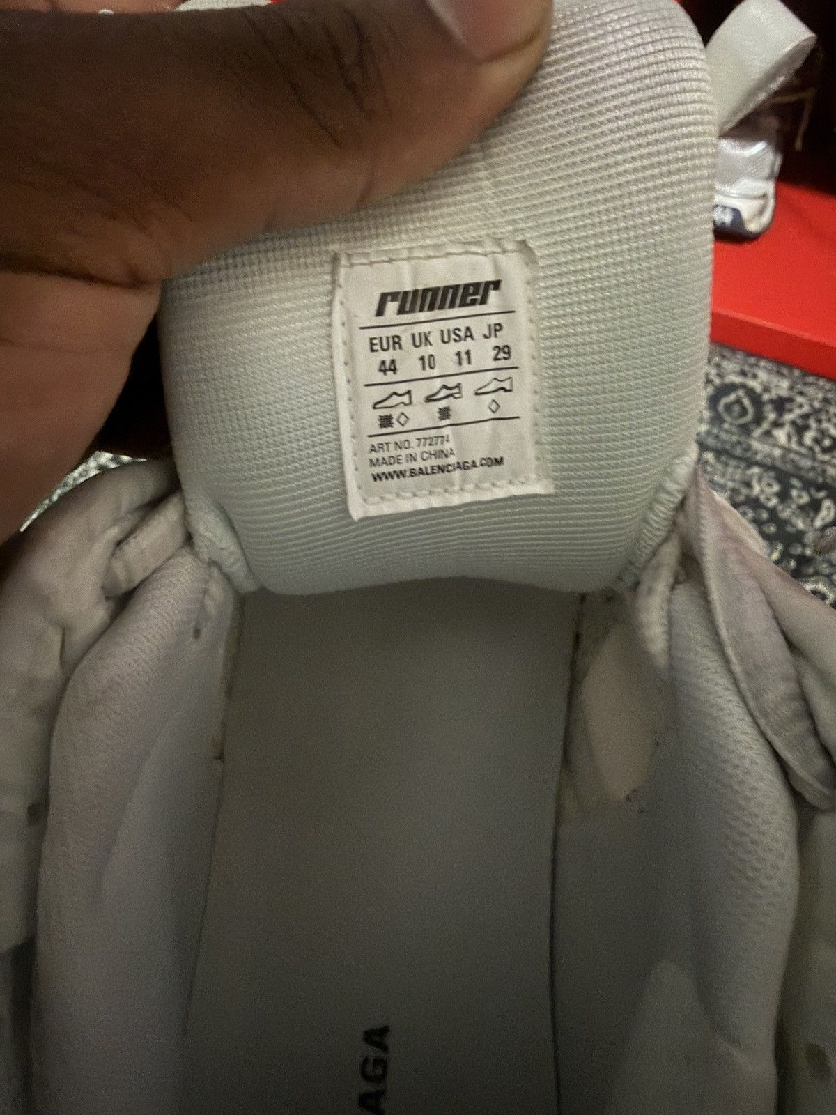 Balenciaga Balenciaga runners, sz 11 Size US 11 / EU 44 - 1 Thumbnail