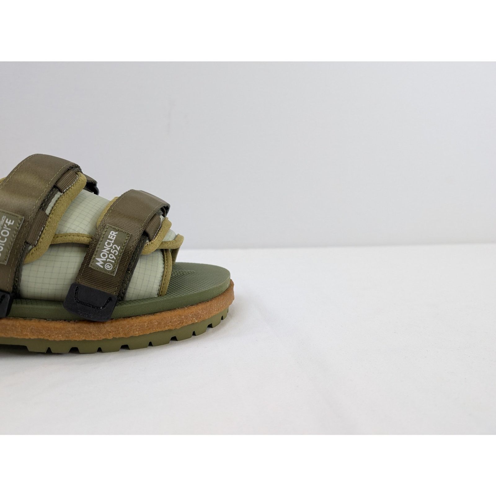 Moncler × Suicoke o1rshd1 Q:2 / Slide Slippers in Green Size US 8 / EU 41 - 4 Thumbnail