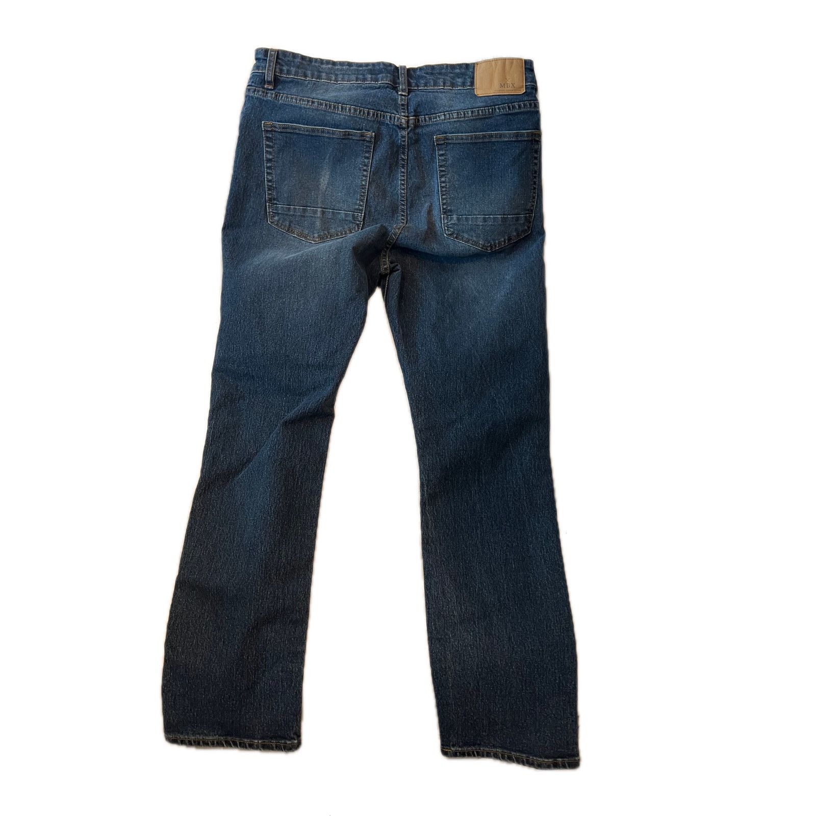MBX MBX Straight Fit Blue Jeans Mens 36x32M Size US 36 / EU 52 - 2 Thumbnail