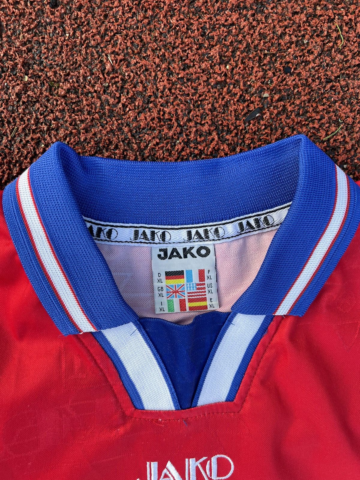 Vintage 🩸RARE🩸Alemannia Jako Lu’ 93 Vintage Soccer Jersey Size US XL / EU 56 / 4 - 9 Thumbnail