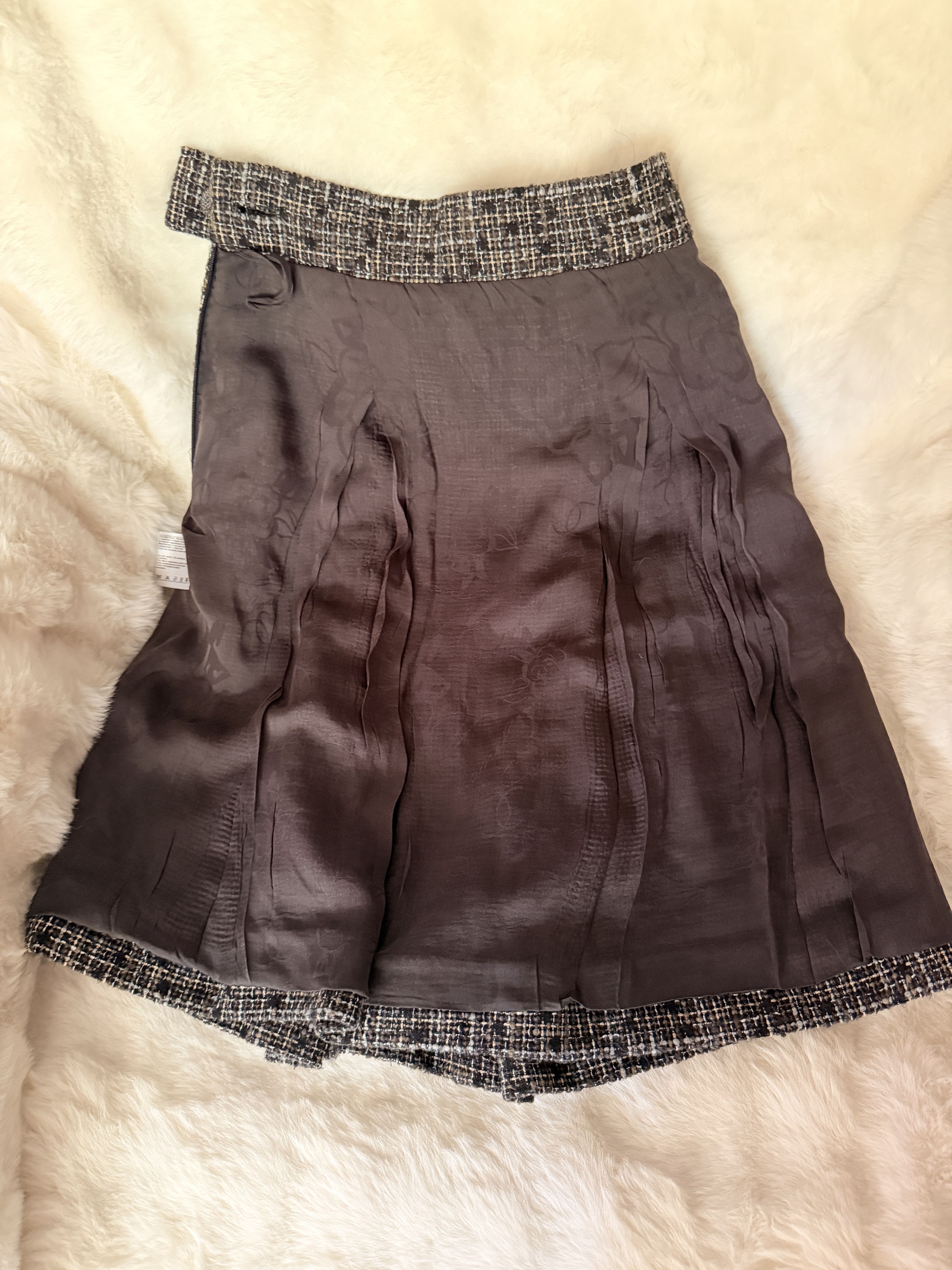 Chanel CHANEL Vintage 2009 Tweed Skirt FR36 Karl Lagerfeld Size 25" / US 0 / IT 36 - 10 Thumbnail