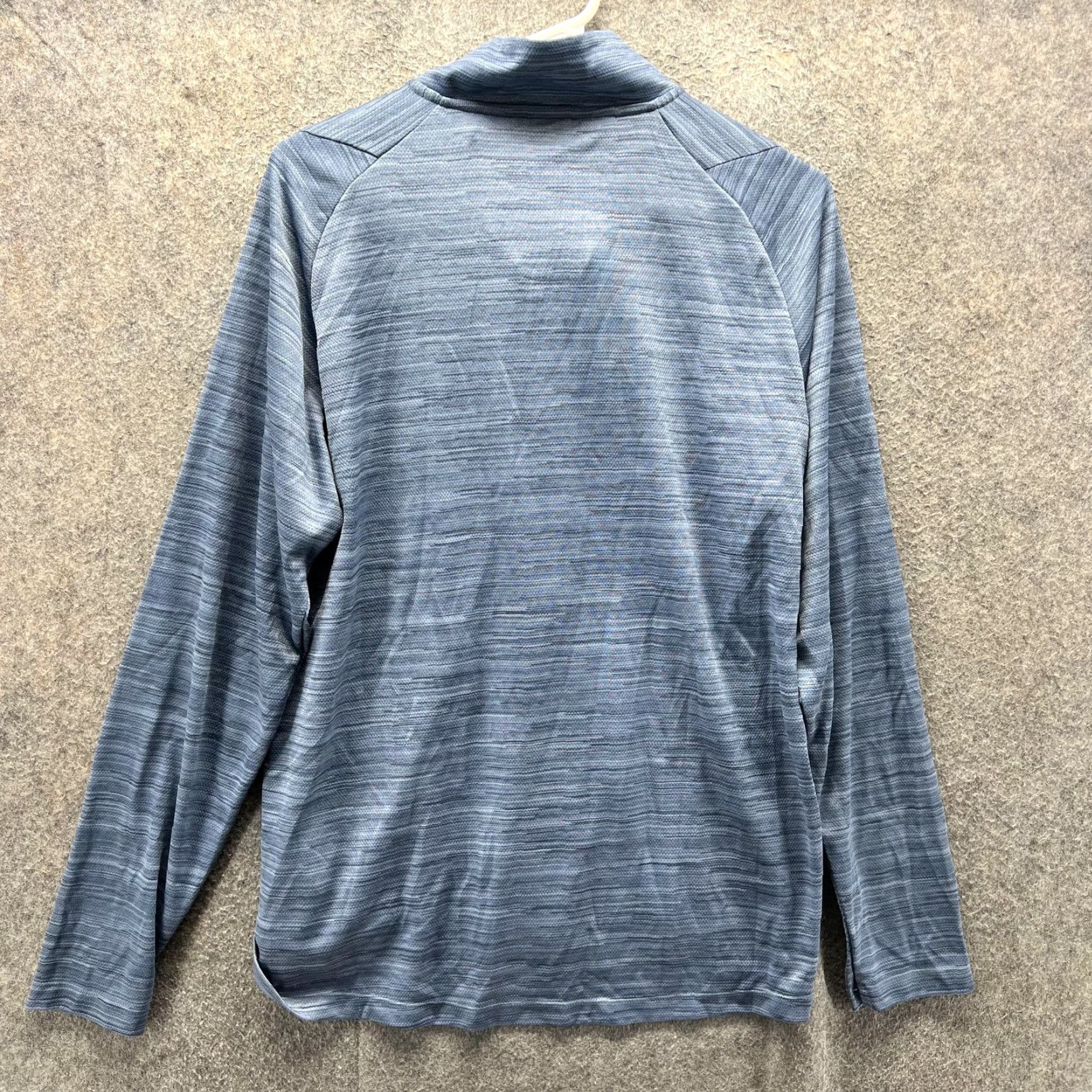 Adidas Adidas Sweatshirt Mens Large Blue Climalite Quarter Zip Pullover Athletic Golf Size US L / EU 52-54 / 3 - 2 Thumbnail