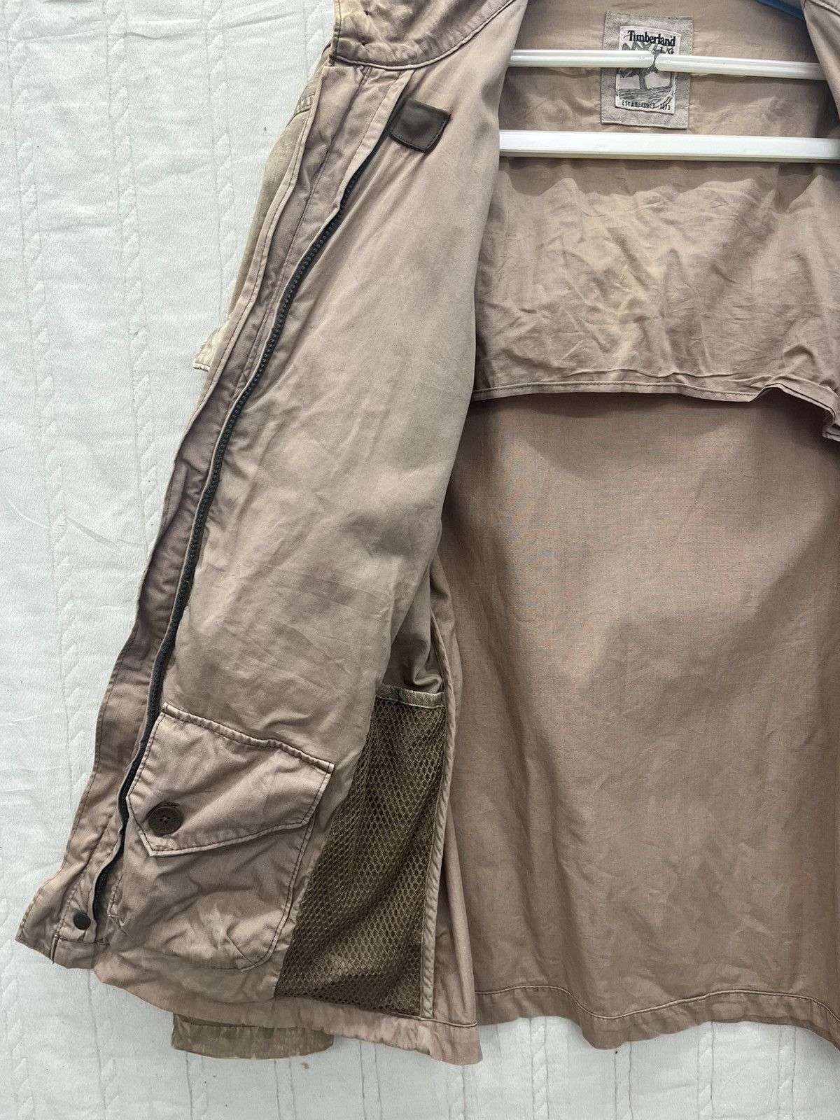 Timberland × Vintage TIMBERLAND SAFARI JACKET Size US L / EU 52-54 / 3 - 10 Thumbnail