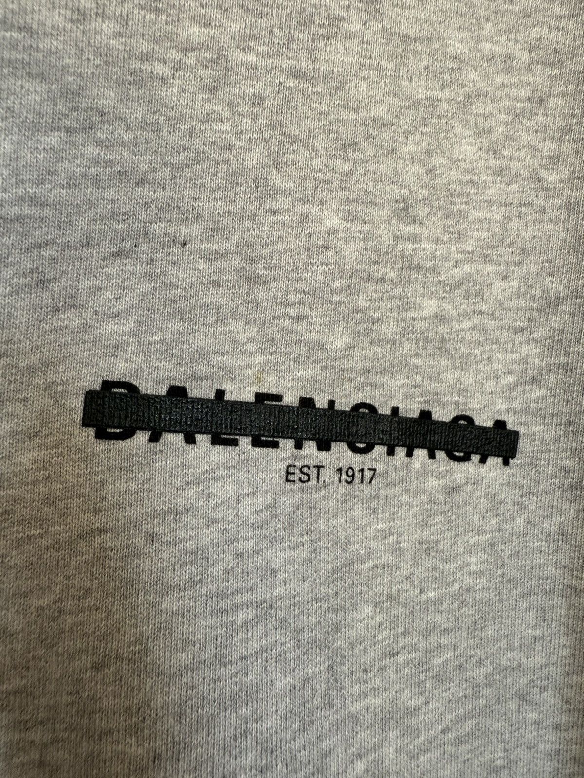 Balenciaga Balenciaga Strike 1917 Grey Sweatshirt Size US S / EU 44-46 / 1 - 5 Thumbnail