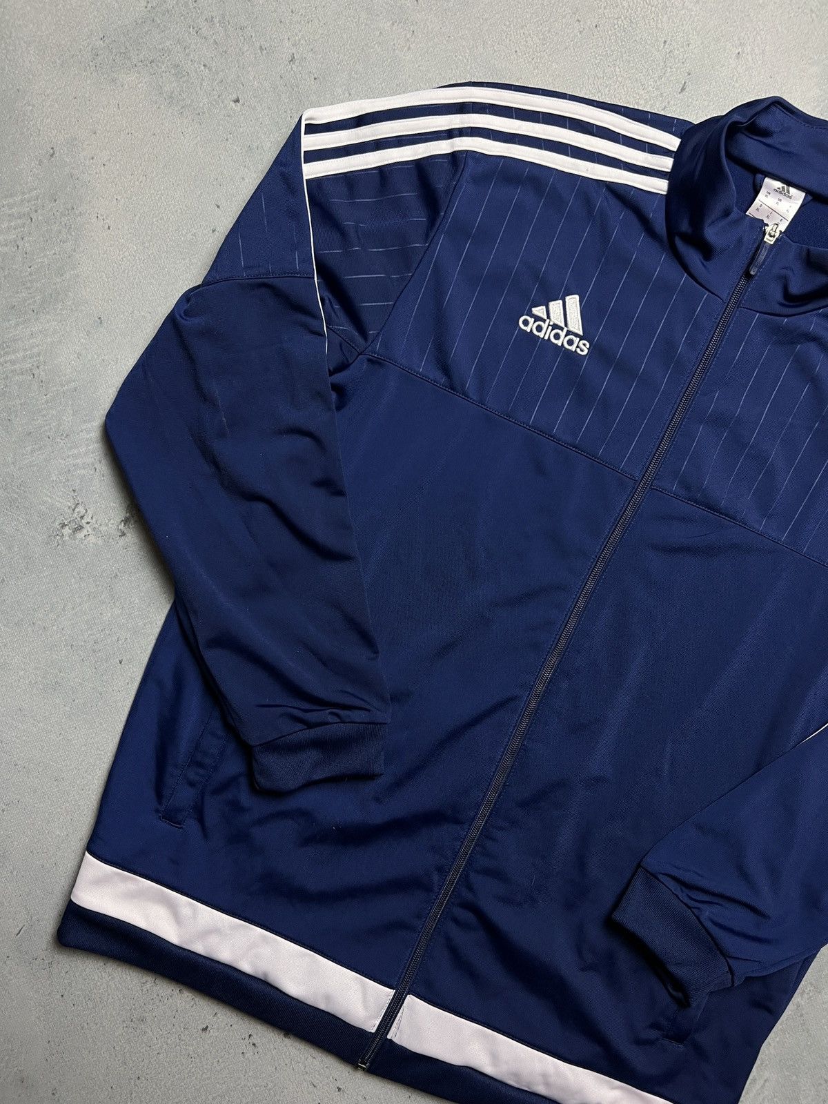 Adidas Vintage y2k Adidas Stripes Olympic Track Jacket Hype 90s 00s Size US XL / EU 56 / 4 - 6 Thumbnail