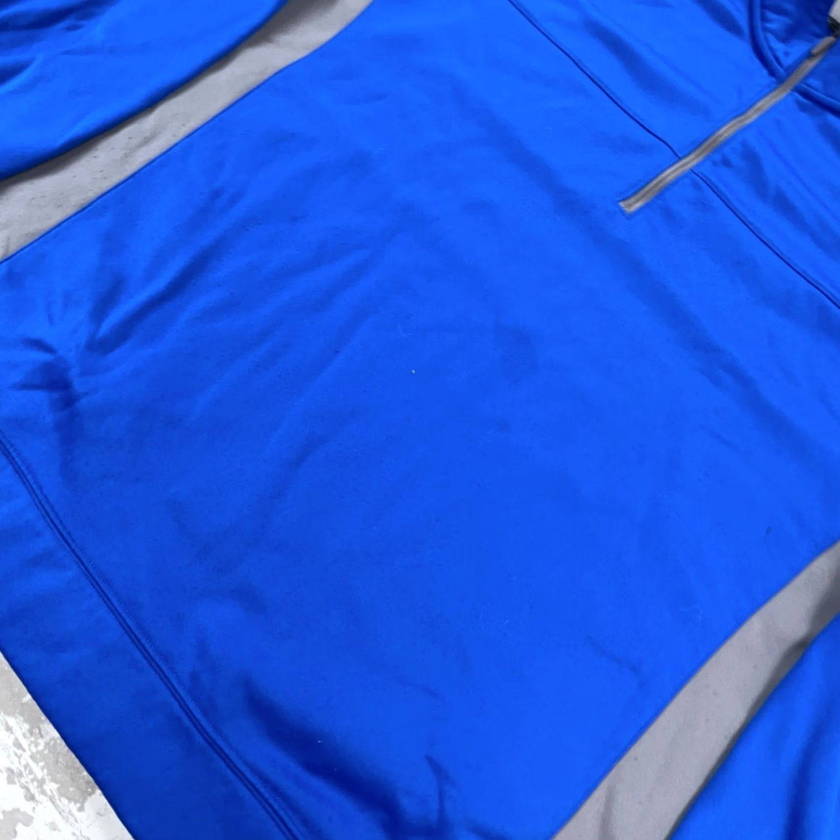 Nike Nike Sweatshirt Men XL Blue Gray Pullover Dri Fit Quarter Zip Sweater Royal Size US XL / EU 56 / 4 - 7 Thumbnail