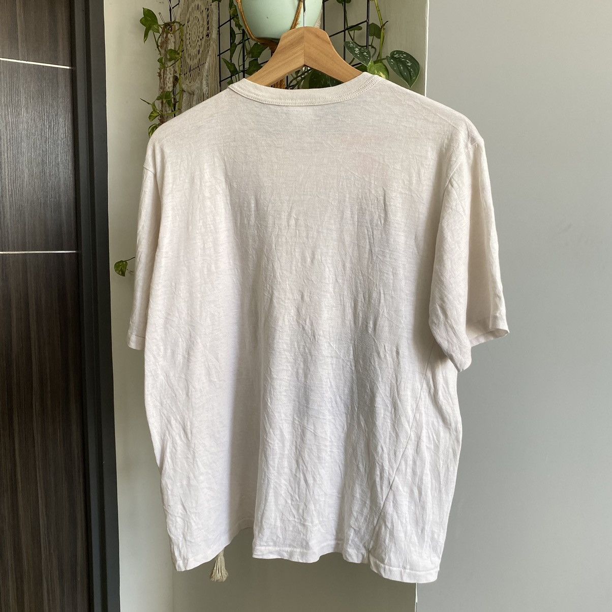 Vintage Thrashed Vintage 80s Shiranui Koemon Sumo ERD GRUNGE TSHIRT Size US L / EU 52-54 / 3 - 6 Thumbnail