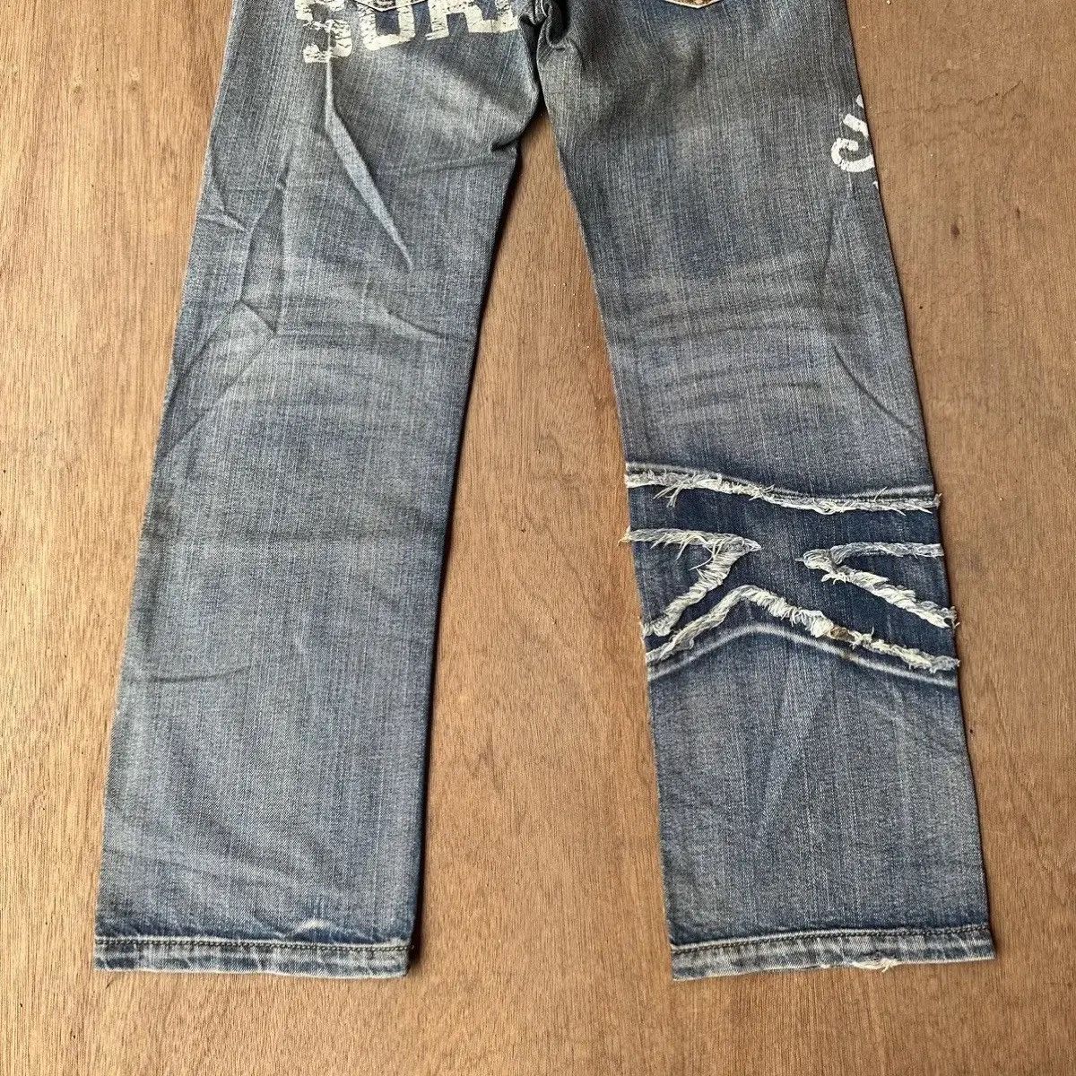Gotcha STEALS💥VINTAGE GOTCHA SURF JEAN RIPPED VERY RARE DENIM PANT Size US 30 / EU 46 - 17 Thumbnail