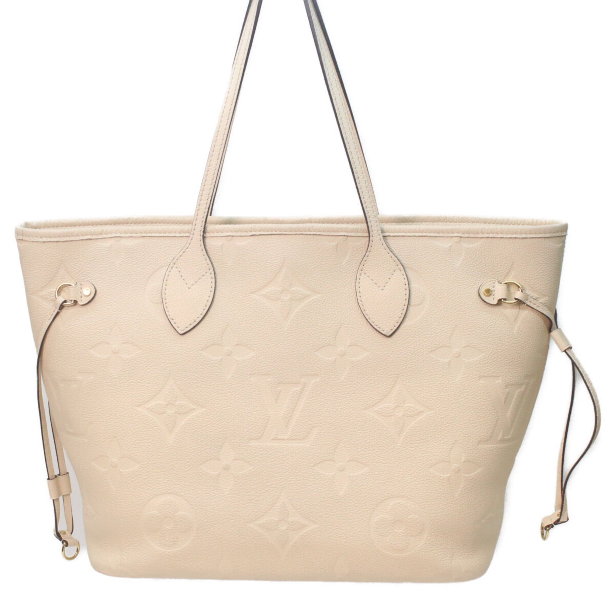 Louis Vuitton LOUIS VUITTON M46676 Monogram Empreinte Neverfull MM Tote Bag, Cream (Ivory), Women's, RFID (IC) Size ONE SIZE - 1 Thumbnail