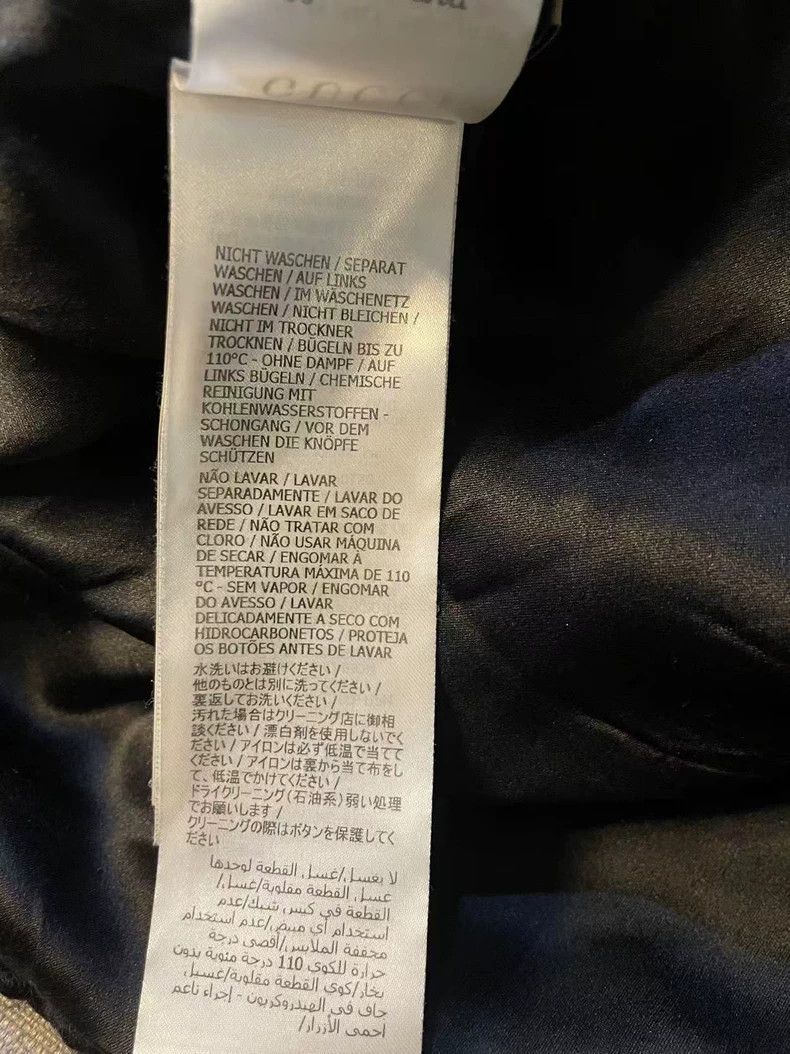 Gucci Gucci Black GG full print logo wool cardigan jacket 2501-Ne Size US XS / EU 42 / 0 - 6 Thumbnail