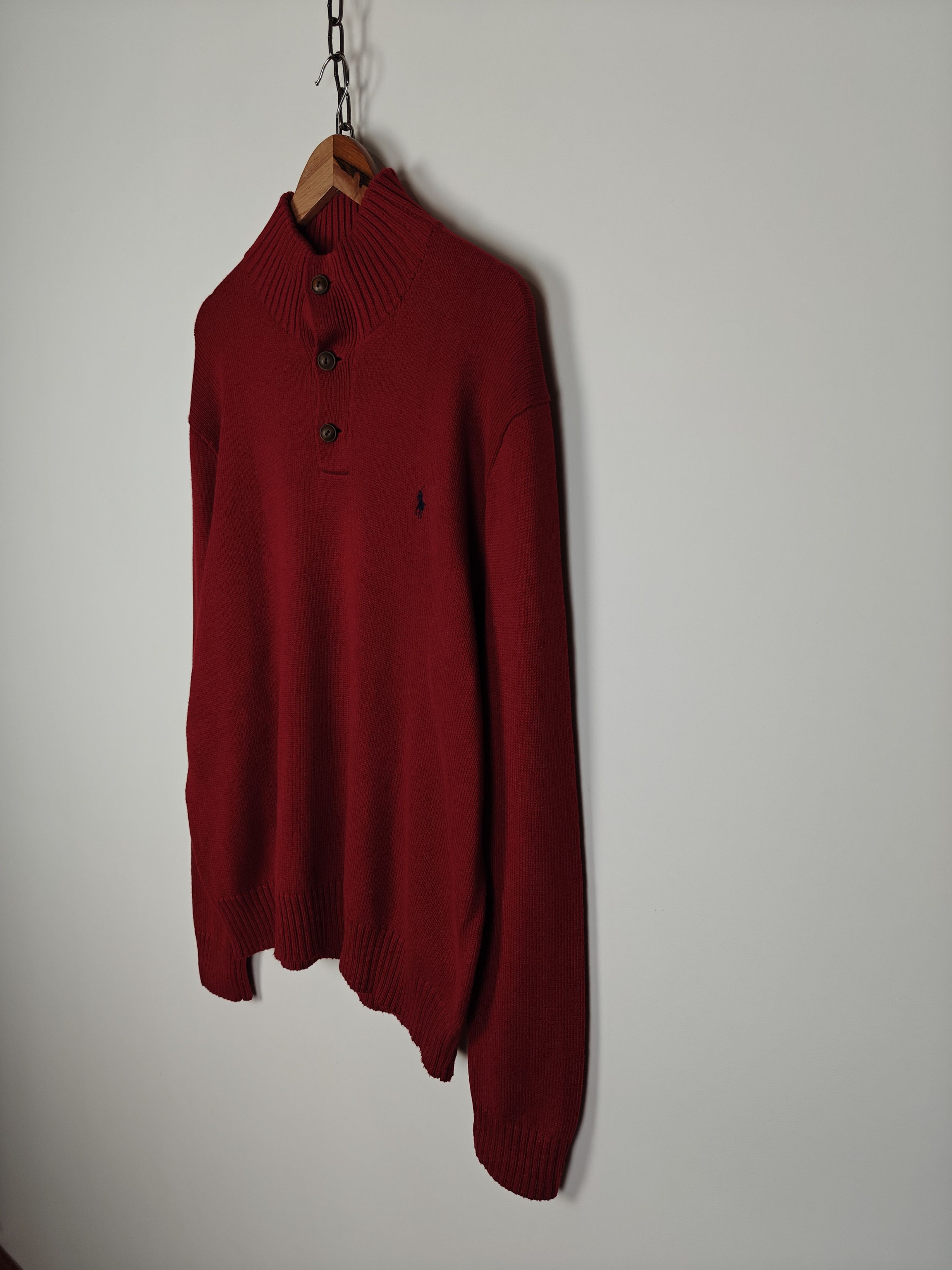 Polo Ralph Lauren Polo Ralph Lauren Knit Sweater Pullover Red size XL Size US XL / EU 56 / 4 - 6 Thumbnail
