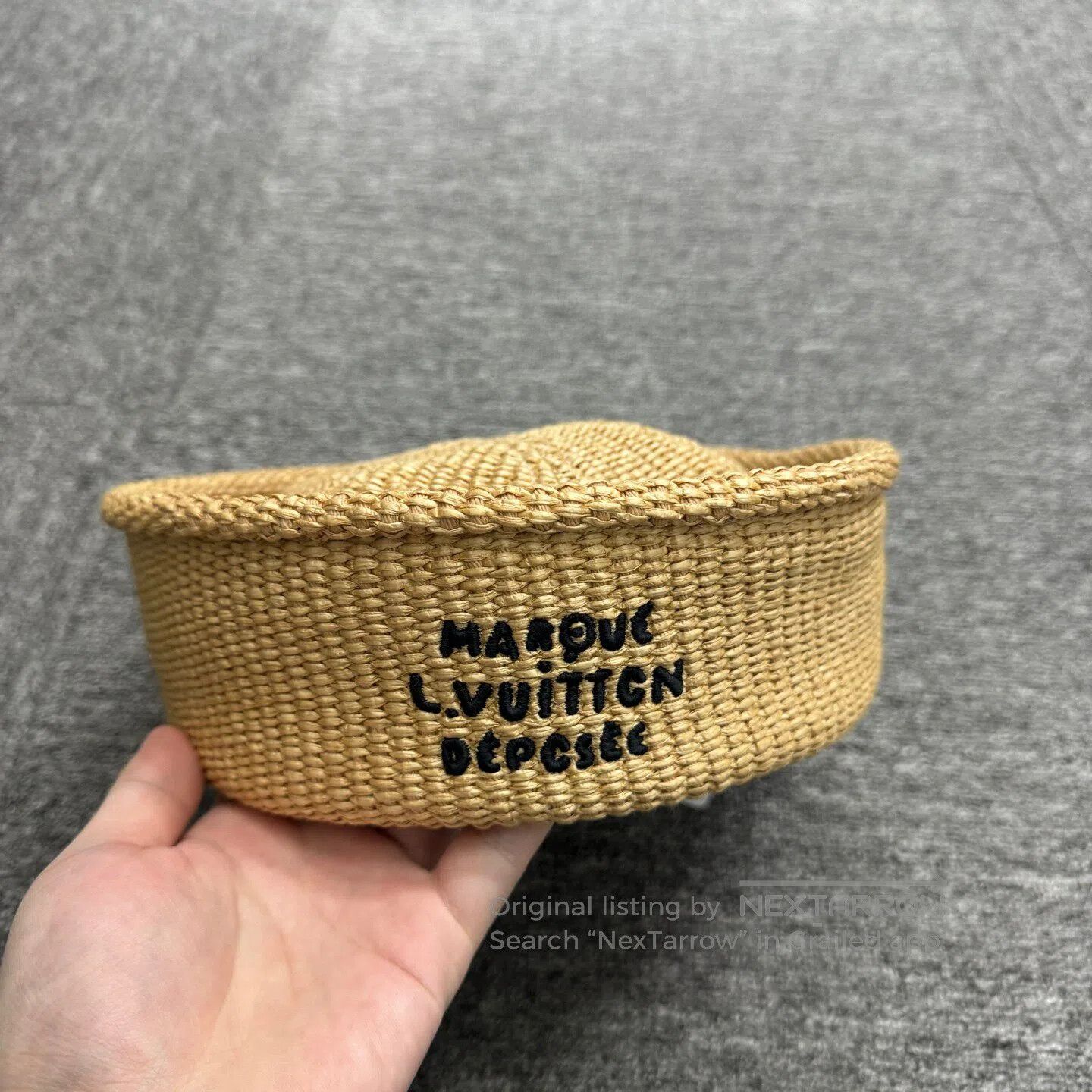 Louis Vuitton Louis Vuitton Weaving a sailor hat| Size ONE SIZE - 1 Thumbnail