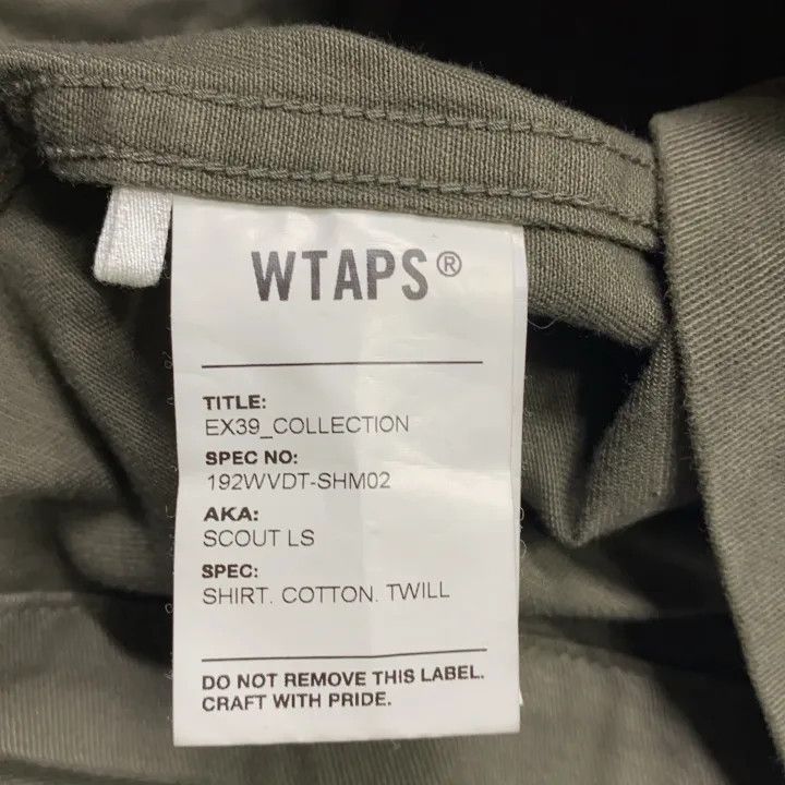 Wtaps WTAPS Long Sleeve Shirt with Front Logo -2508 Size US M / EU 48-50 / 2 - 2 Thumbnail