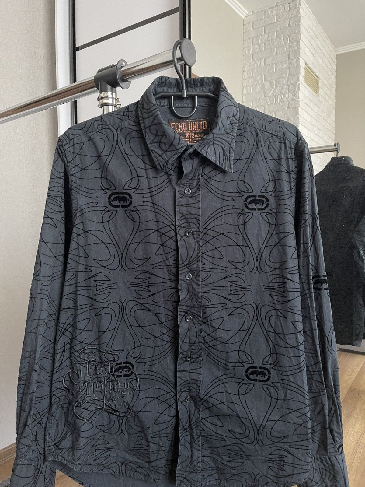 Ecko Unltd. Ecko Unltd Shirt Button Up Multilogo Vintage Size US M / EU 48-50 / 2 - 5 Thumbnail