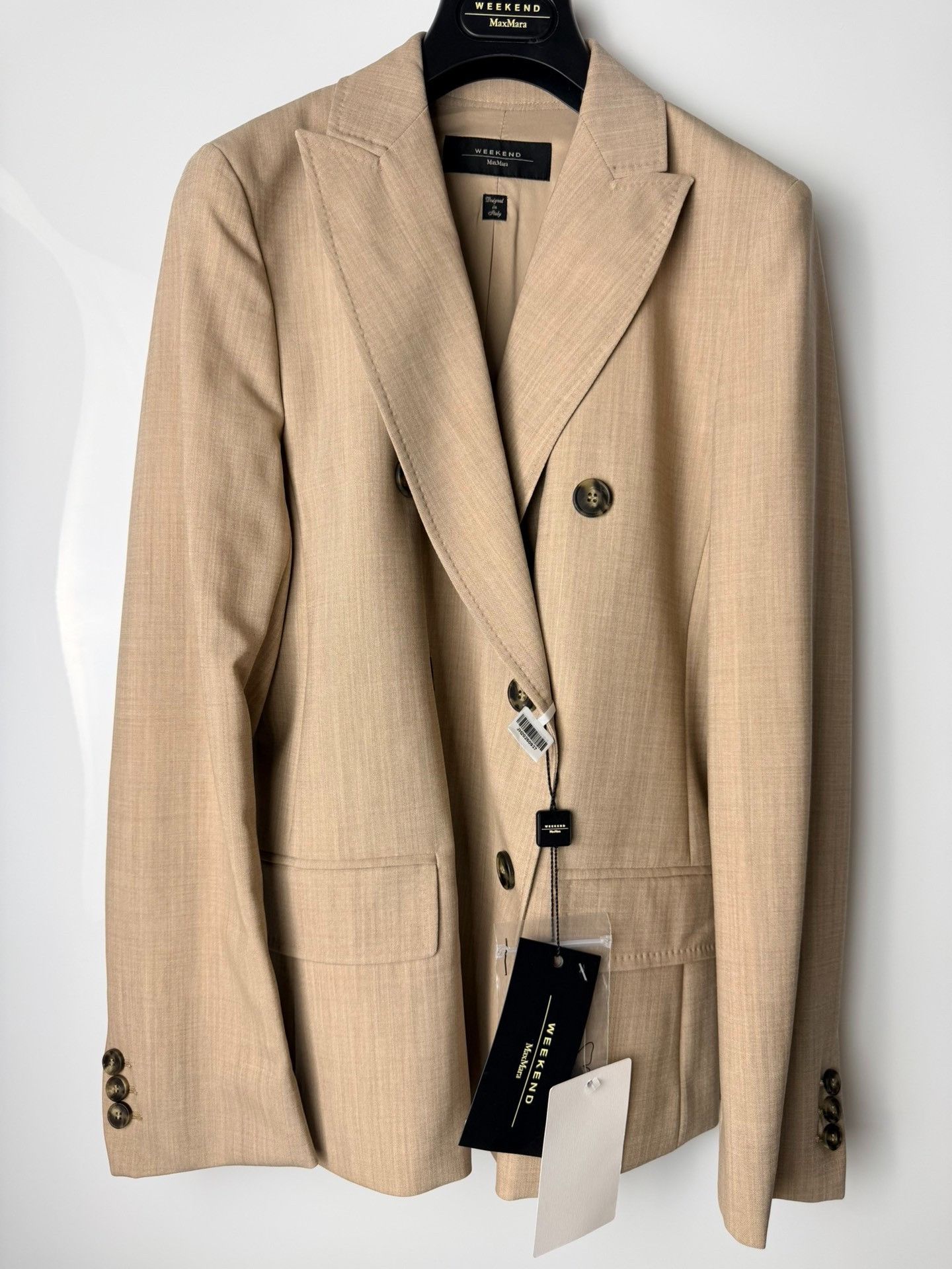 Max Mara Max Mara Formal Wool Jacket fr_32 Women Size XXS / US 00 / IT 34 - 1 Thumbnail