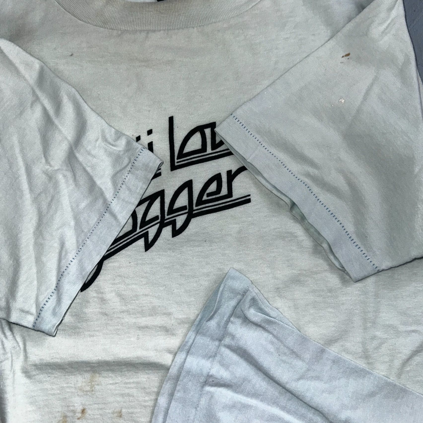 Vintage VINTAGE Hawaii Loves A Jogger Shirt 1970s VTG 70s Rockabilly Rare Text Graphic Running Size US M / EU 48-50 / 2 - 4 Thumbnail