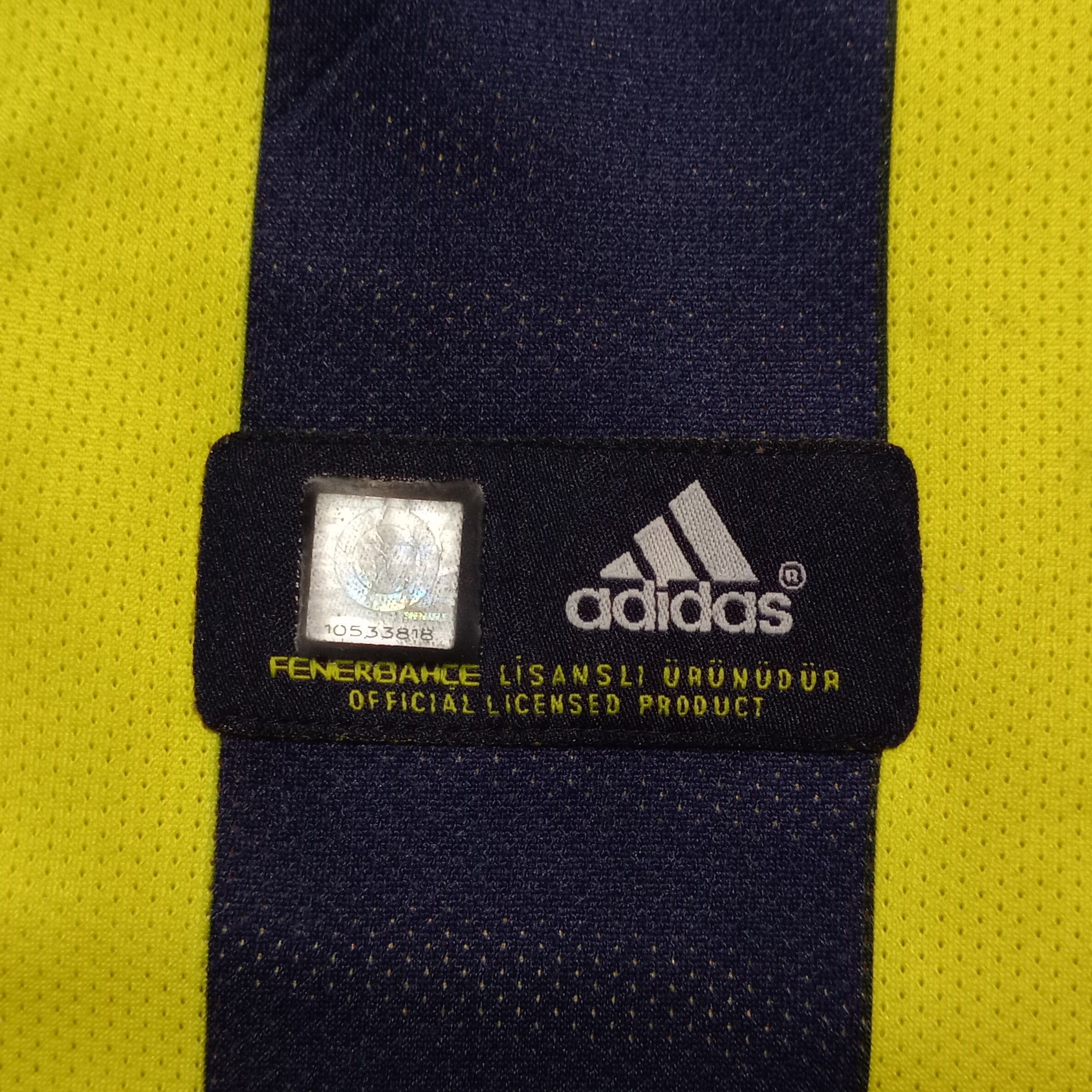 Adidas Fenerbache 2006-2007 Centenary Jersey Mateja Kezman 9 Size US S / EU 44-46 / 1 - 9 Thumbnail