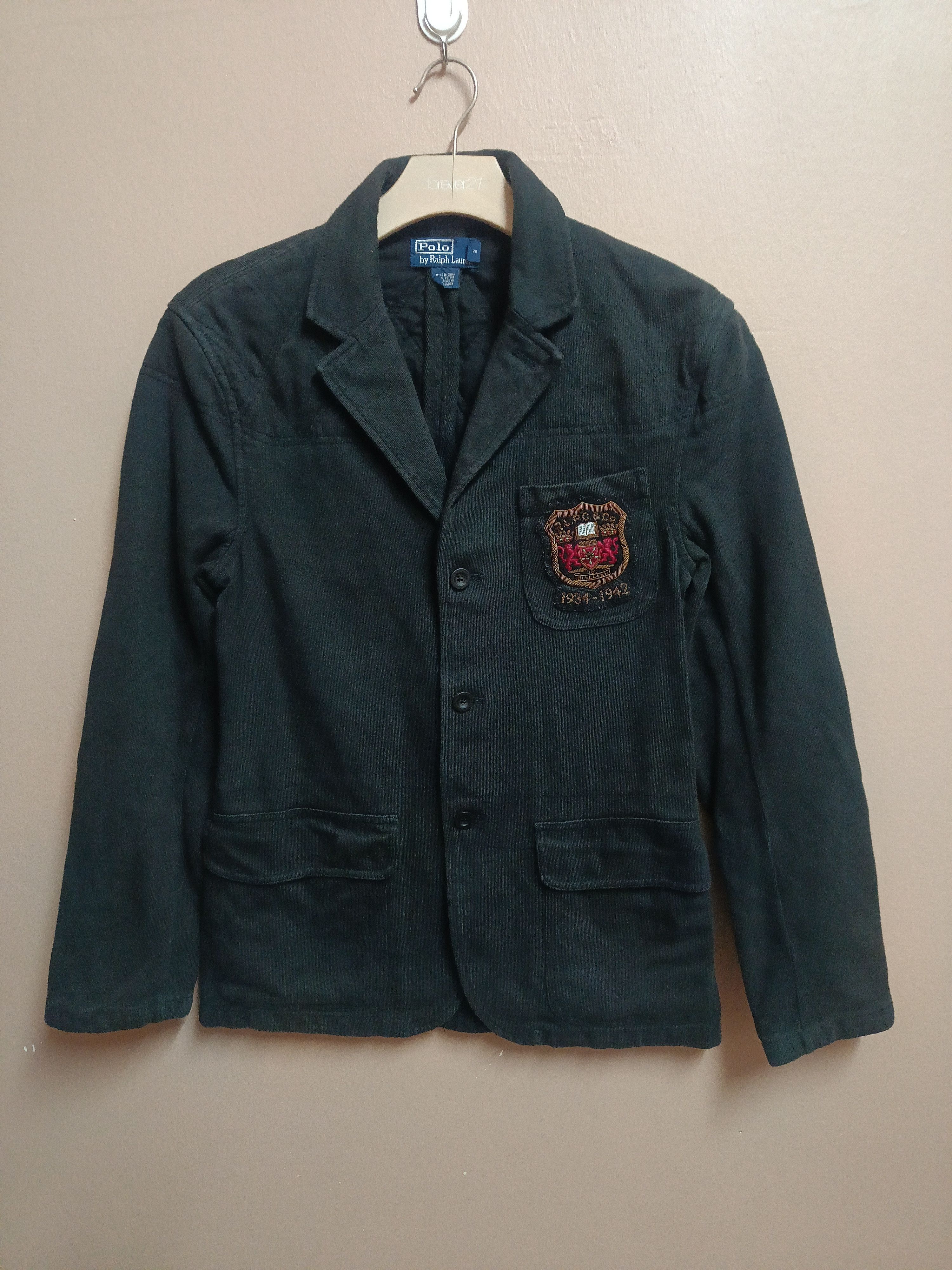 Polo Ralph Lauren × Vintage Vtg 40s Polo RL Jacket Size US S / EU 44-46 / 1 - 2 Thumbnail
