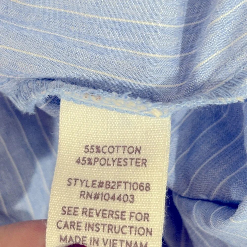 Other Blu Pepper Hi-Lo Striped Shirt NWT Size S / US 4 / IT 40 - 4 Thumbnail
