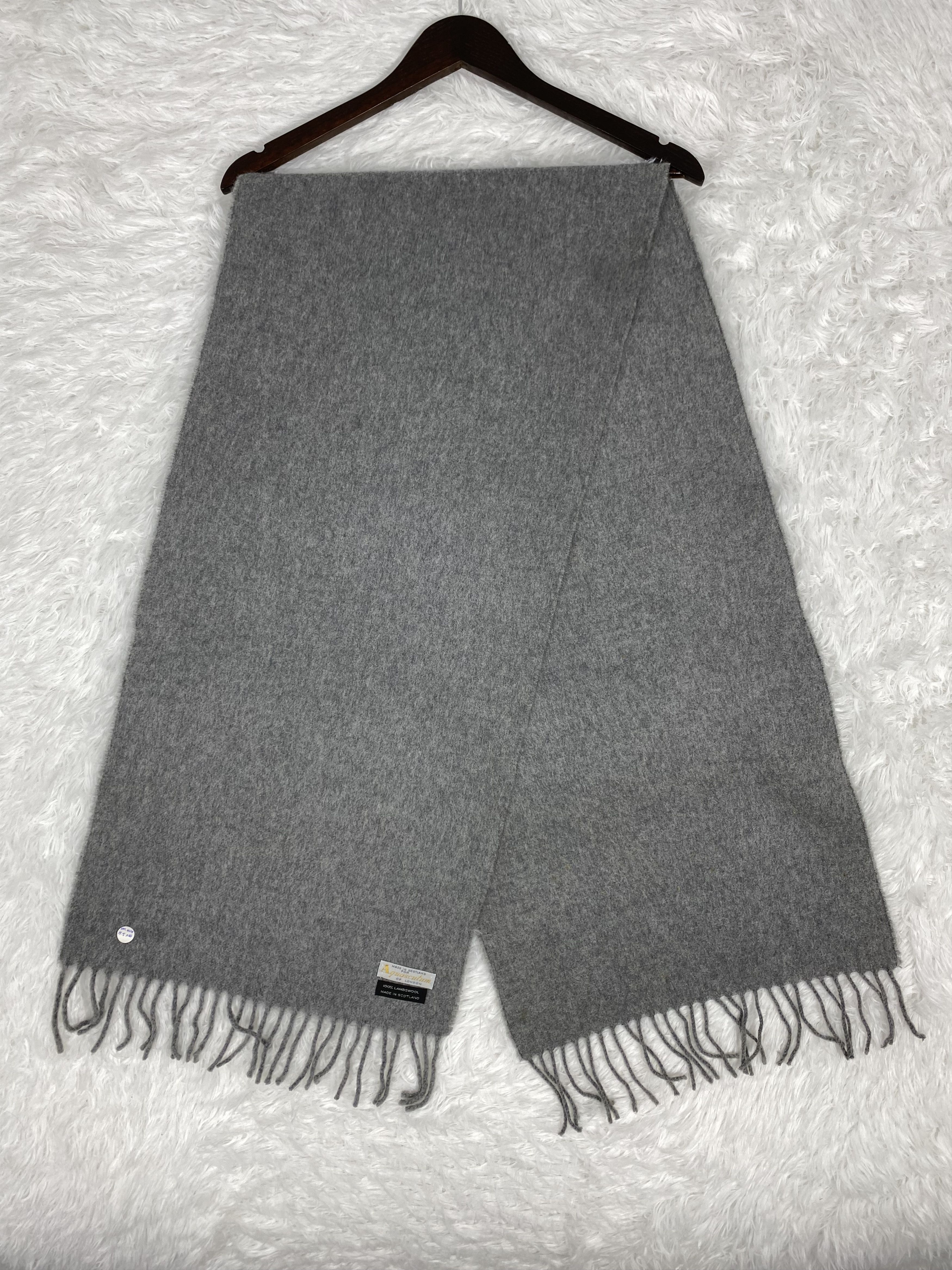 Aquascutum Vintage Aquascutum Scarf / Muffler Neckwear PM0028 Size ONE SIZE - 1 Thumbnail
