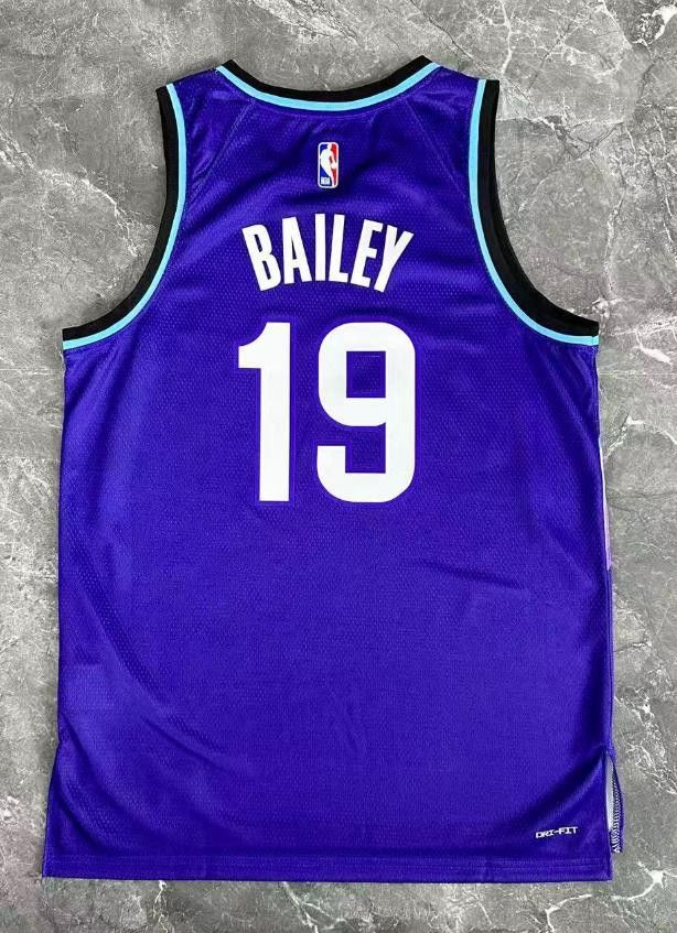 NBA 2026 Utah Jazz 19 Bailey Jersey Purple Size US M / EU 48-50 / 2 - 2 Thumbnail
