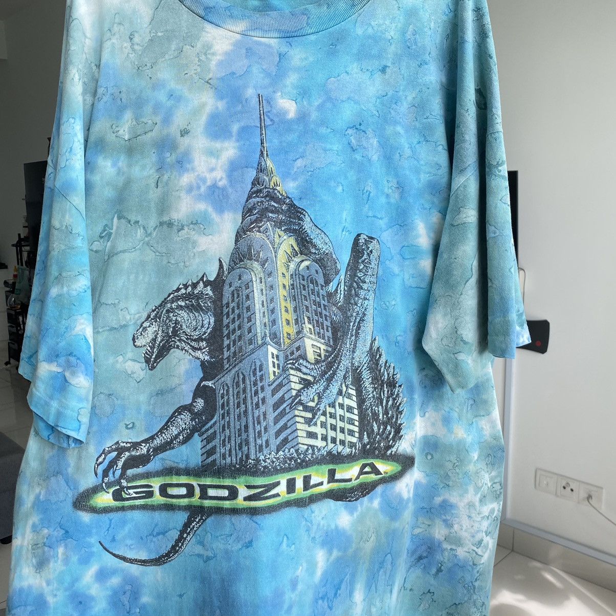 Vintage Thrashed Faded Vintage 90s Godzilla Holy Grail ERD GRUNGE T Size US XXL / EU 58 / 5 - 2 Thumbnail