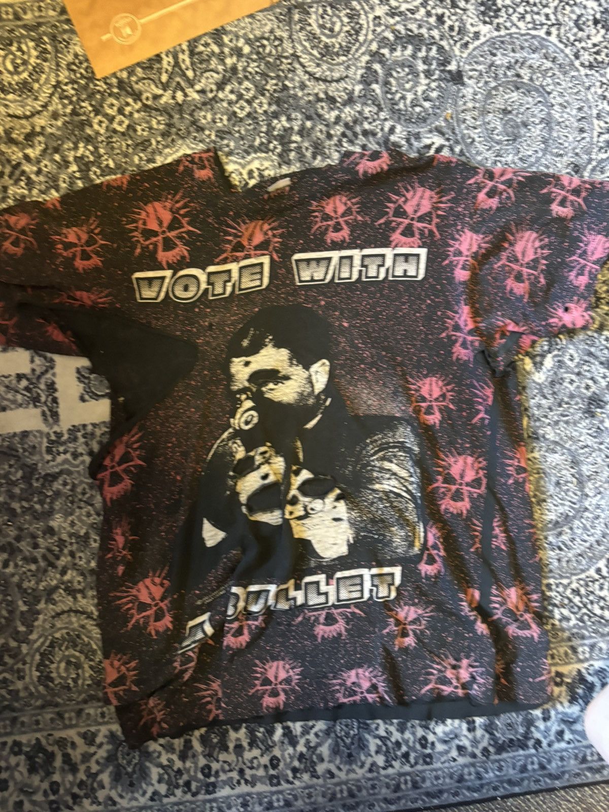 Vintage Rare Vote with a Bullet Corrosion of Conformity shirt Size US XL / EU 56 / 4 - 3 Thumbnail