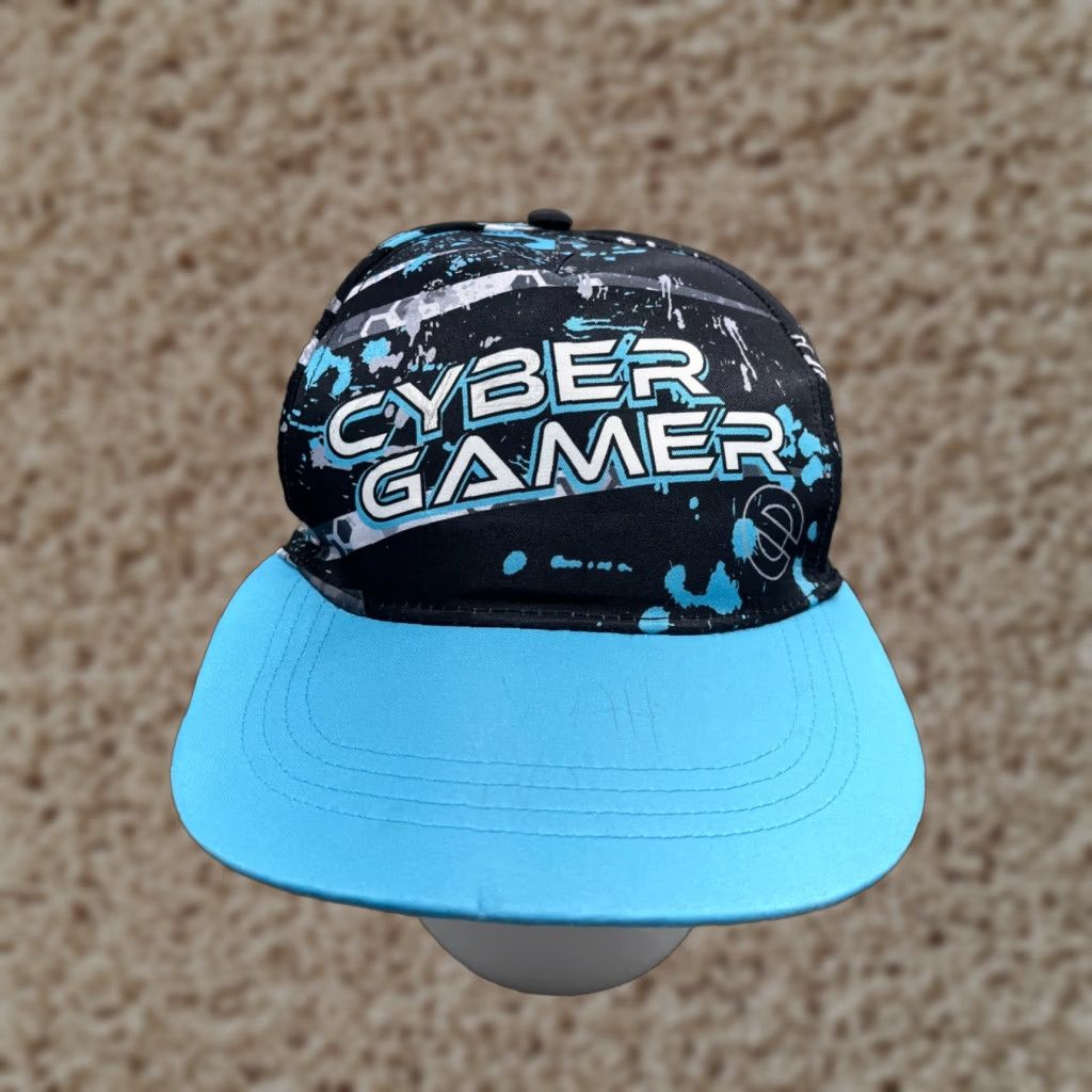 Vintage ESX360 Esports Pro-Wear Cyber Gamer Hat Snap Back Adult One Size Blue Black Polyester Size ONE SIZE - 1 Thumbnail